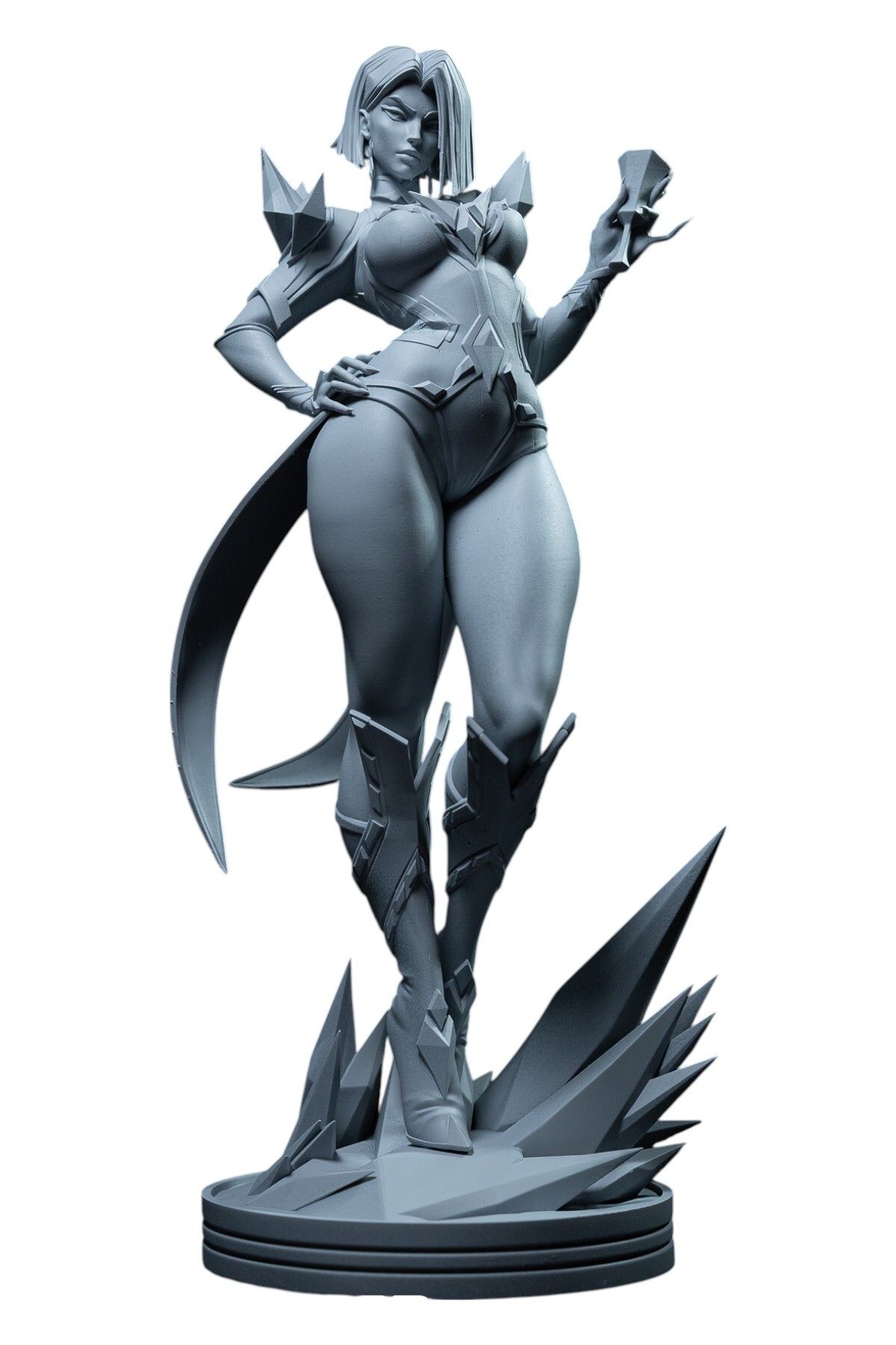 Miyazaki Premium Emma Frost Figürü | Marvel Rivals Koleksiyonu