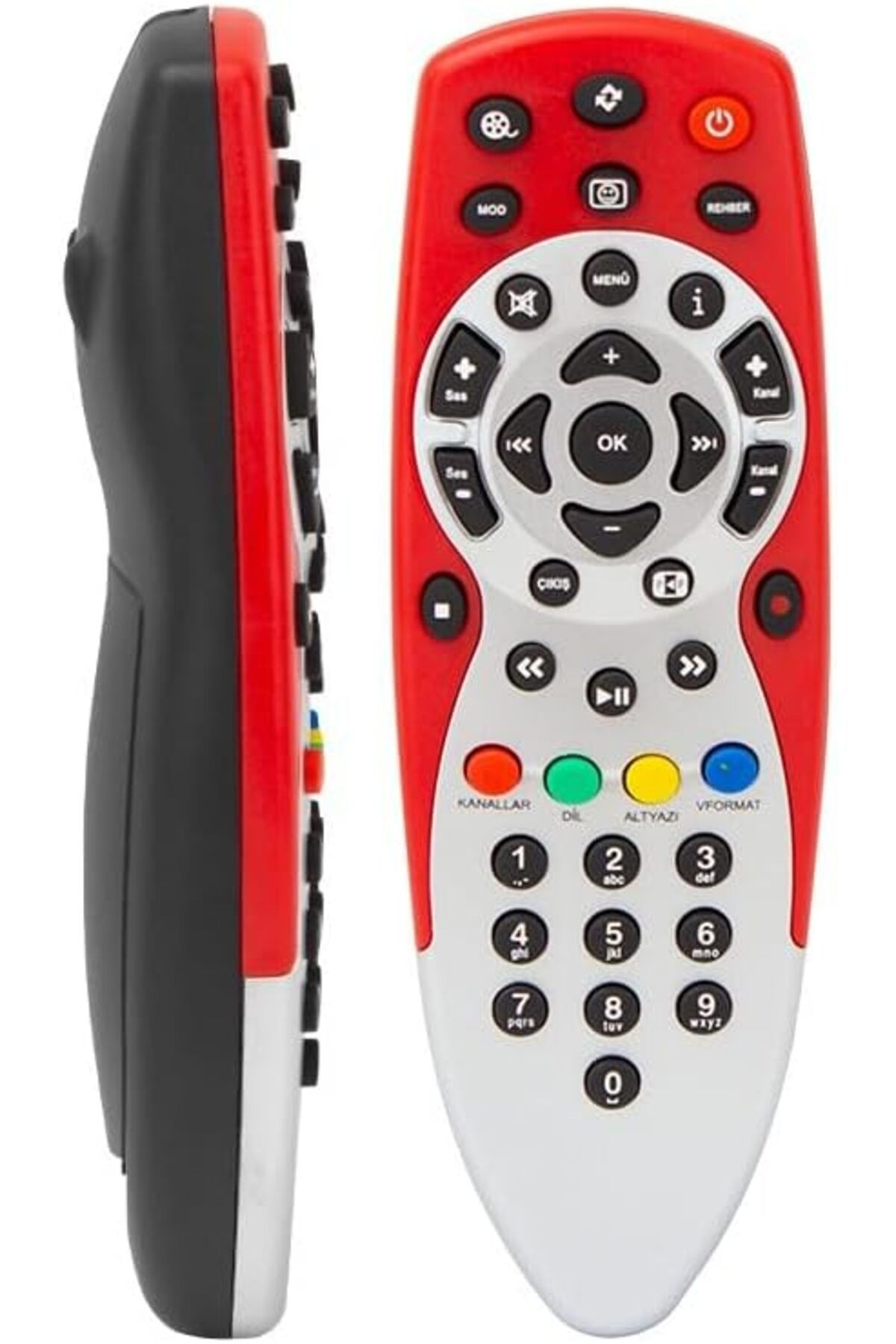 KDROĞLU plamystical Digiturk HD Plus Uydu Kumandası Dijitürk HD Kırmızı Kumanda newing 1139529