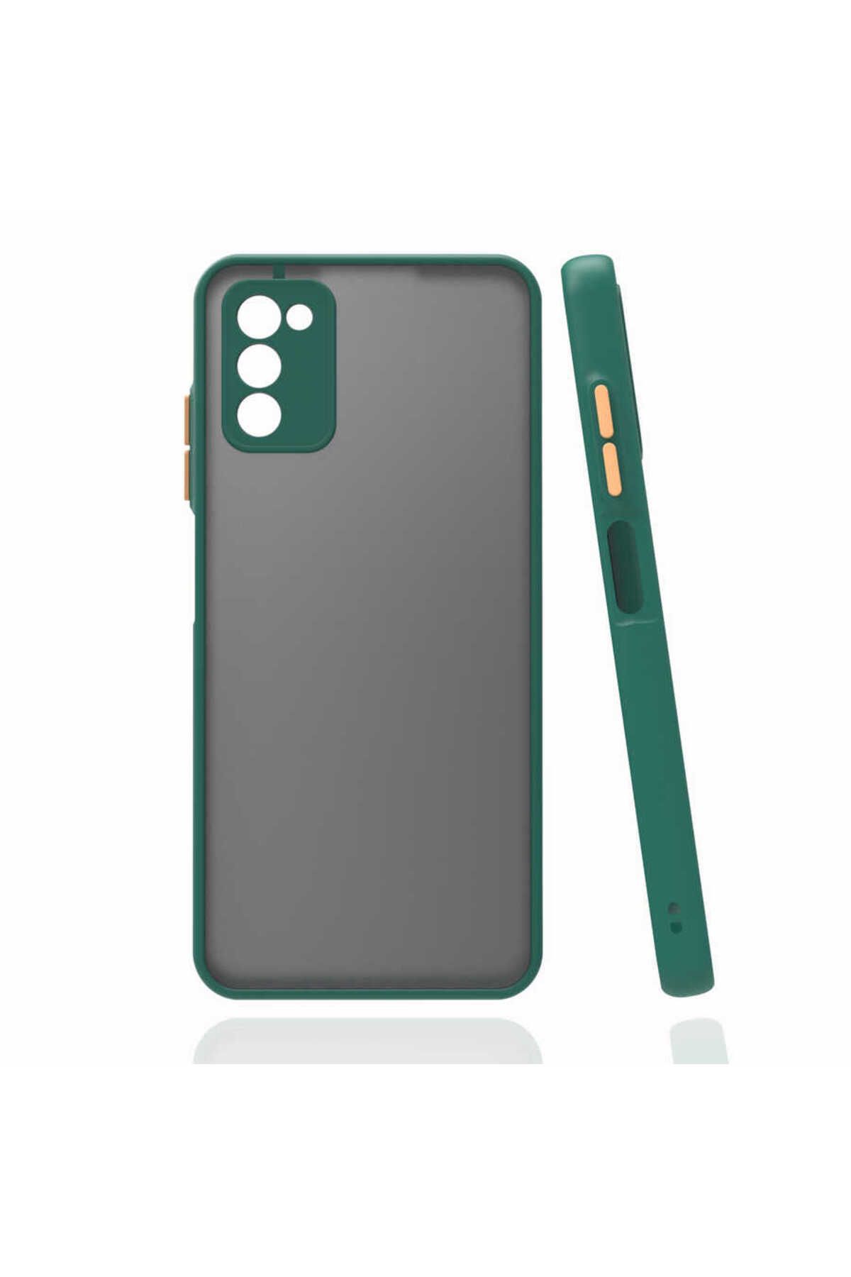 halkhouse Galaxy A03S Kılıf Transparan Şeffaf İz Yapmaz Esnek Sert Silikon Şık hx Kapak