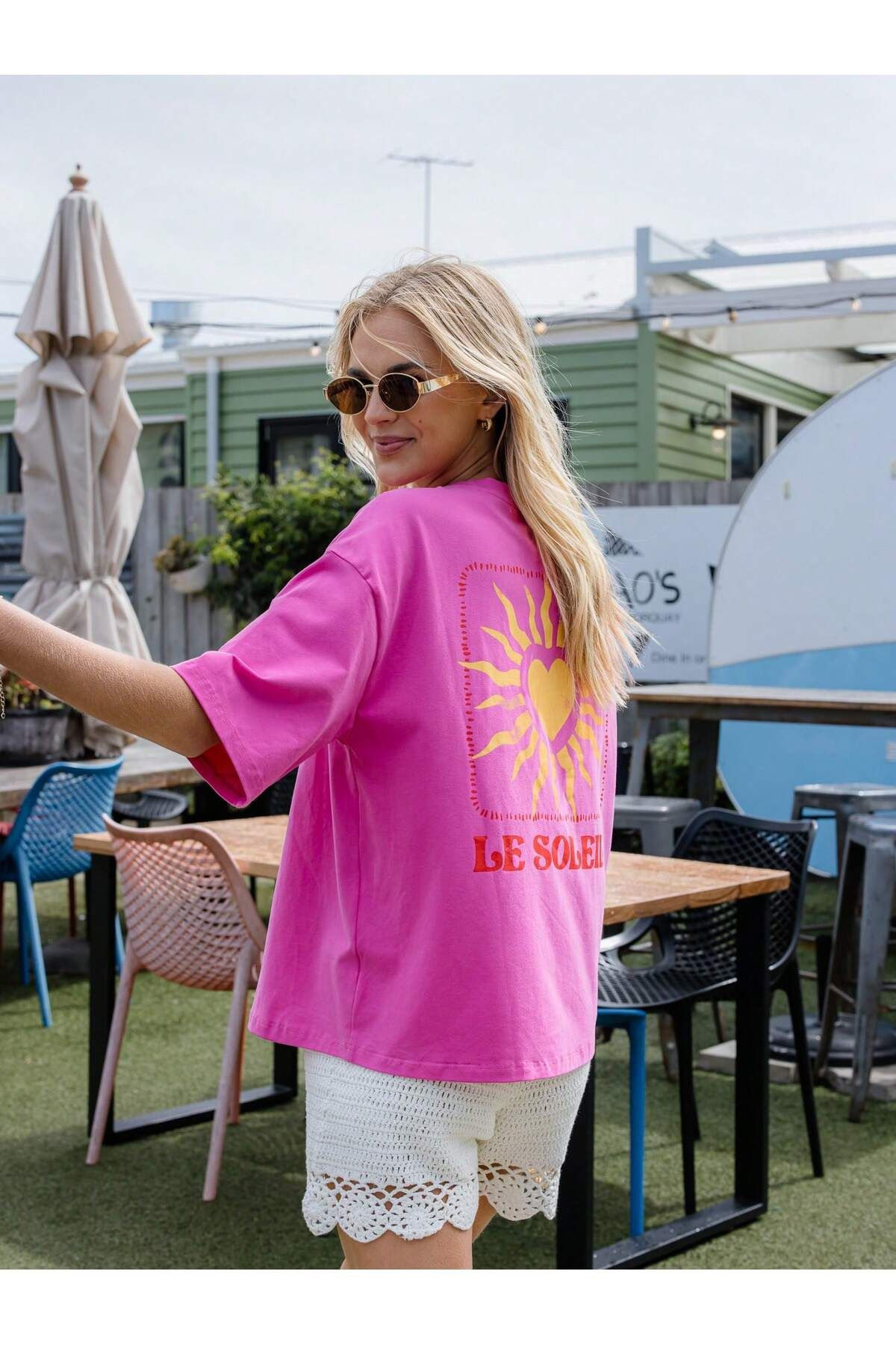 JANSO GROUP -KADIN PAMUKLU BASKLI penguin KISA KOLLU TSHIRT OVERSİZE BÜYÜK BEDEN