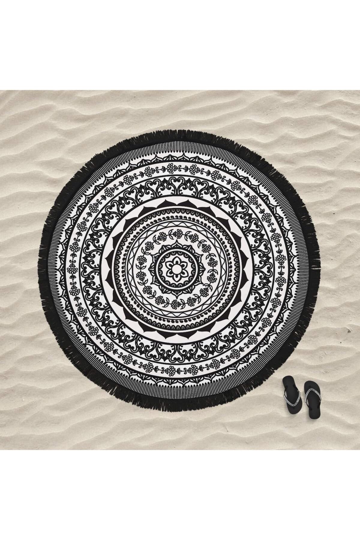 mazıdağı mazzıdağ HOME Mandala 4 Yuvarlak Plaj Havlusu new store 1133631
