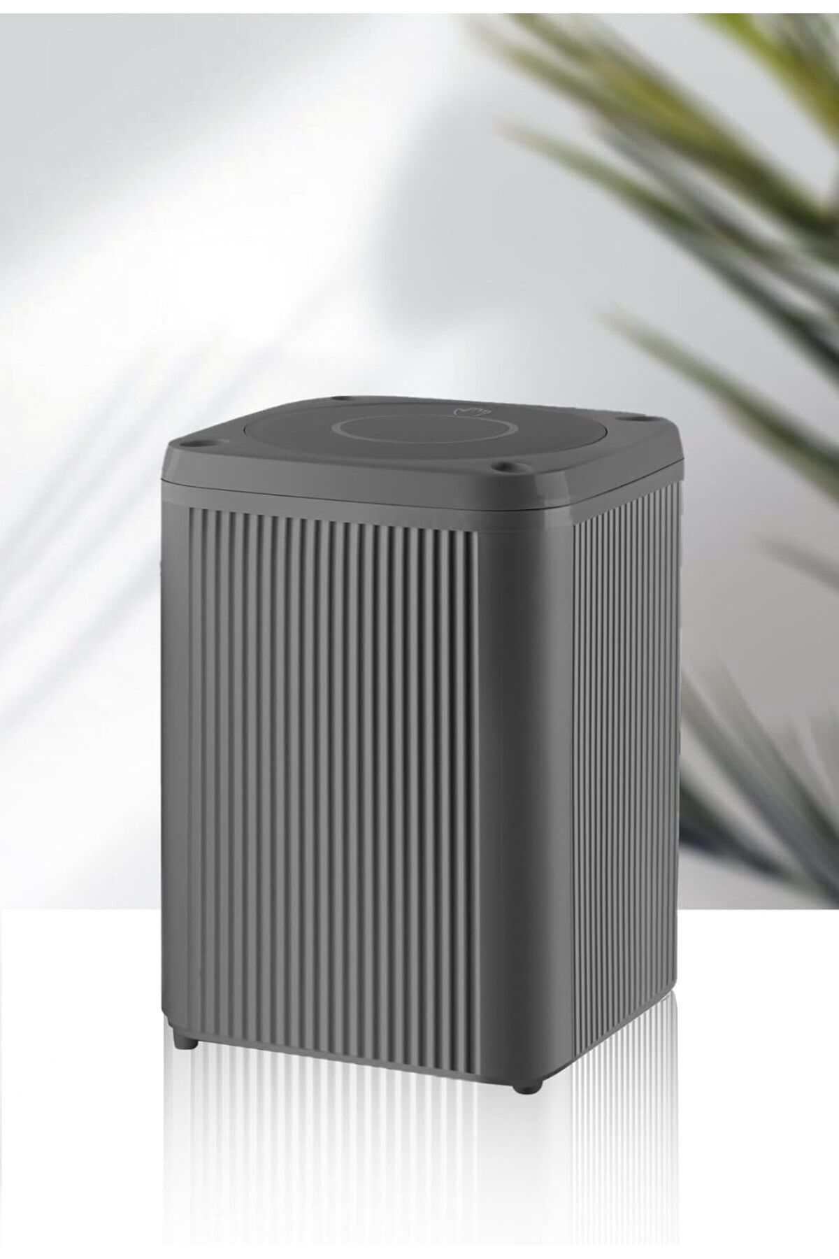 MEGOBİNE WHERE Haus Banyo Mutfak Çöp Kovası 10 Litre Gri 3003 ZTML SYFT 1139610