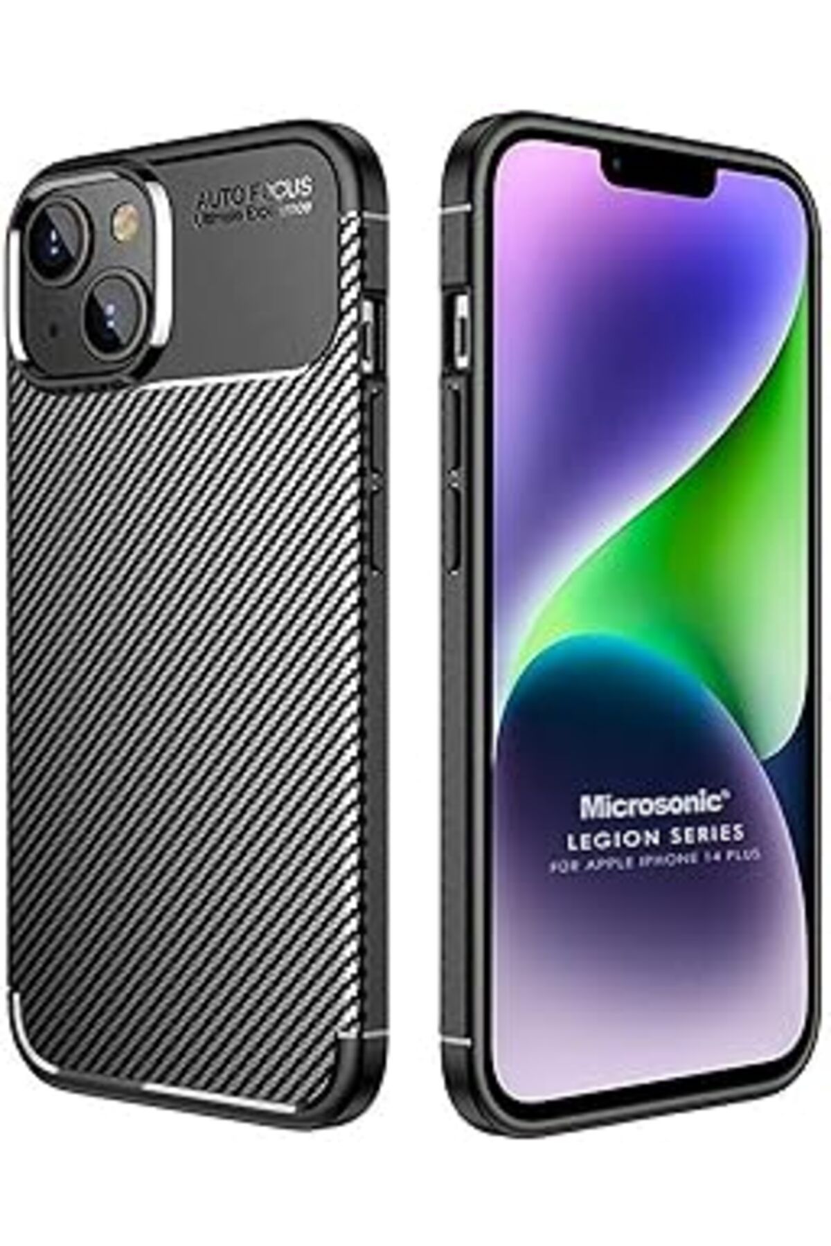 Pazarcan Microsonic Apple Iphone 14 Plus Için Kılıf Legion Series Siyah [Iphone 14 Plus Ile Uyumlu Kılıf - S