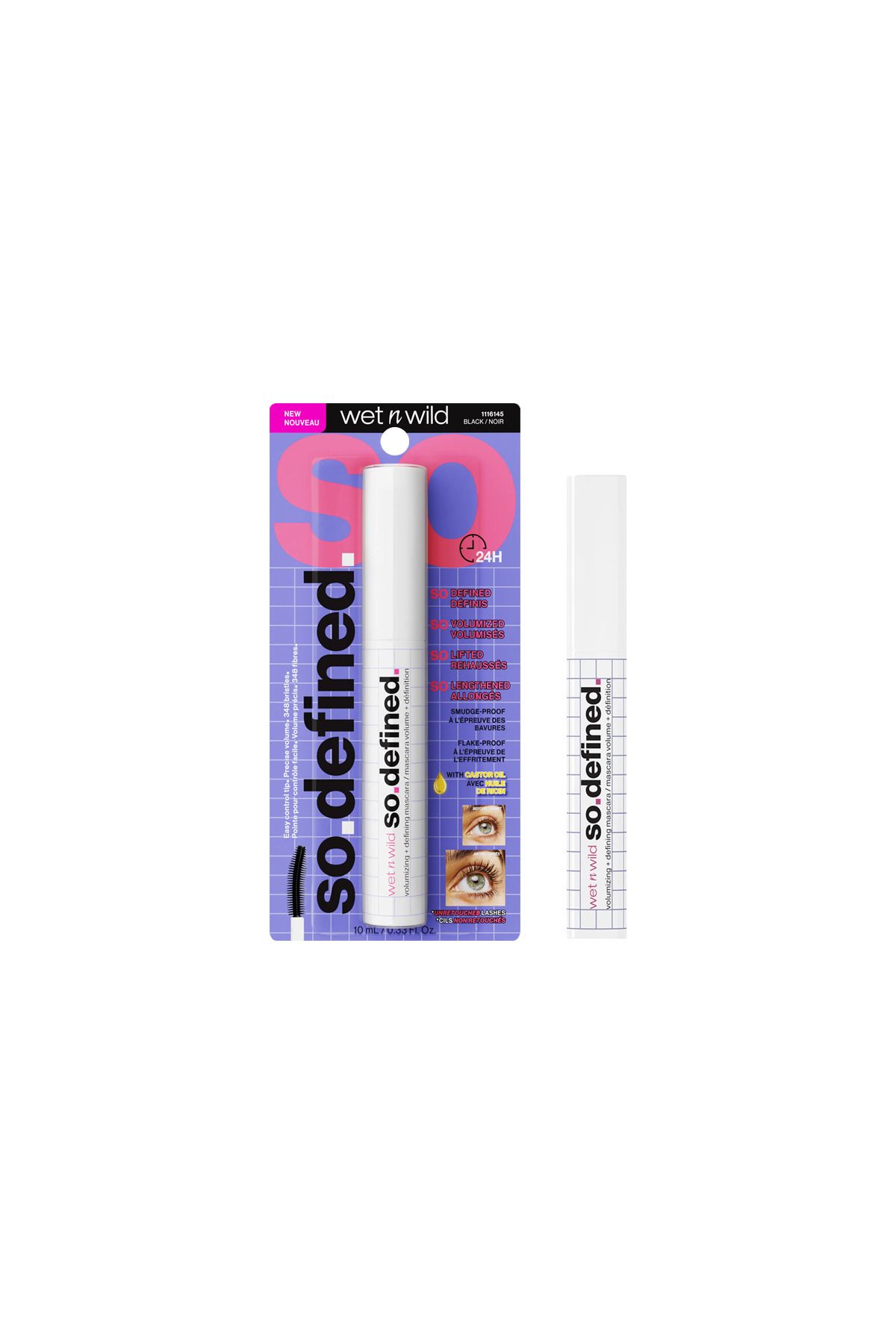 WET N WİLD-ماسكارا Wet n Wild Mega Volume So Defined لتكثيف وتحديد الرموش - 10 مل 1