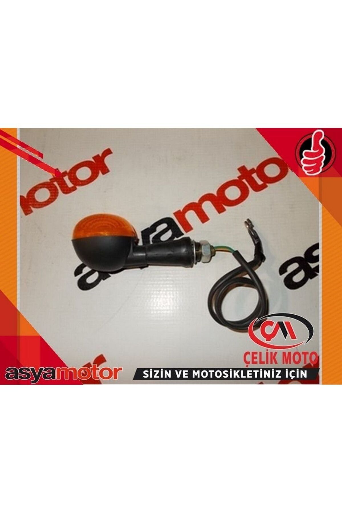 ÇELİKMOTO ASYA AS1000 VOLT YD800D ON SINYAL SOL #AS1000VL F0606