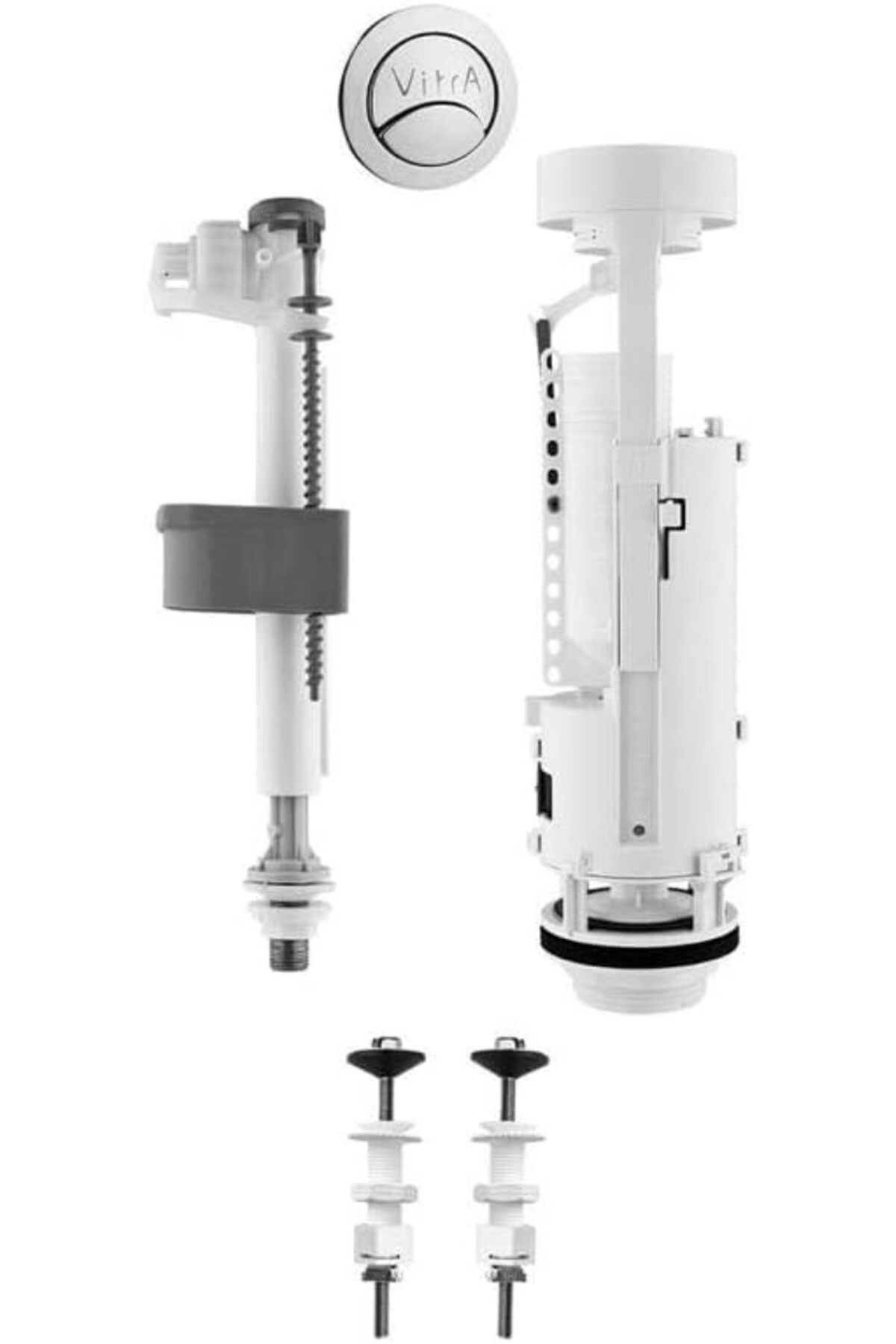 KDROĞLU plamystical Plus 330B4210 İç Takım Seti, Alttan Su Girişli Rezervuarlar İçin, 3/6 L newing 113