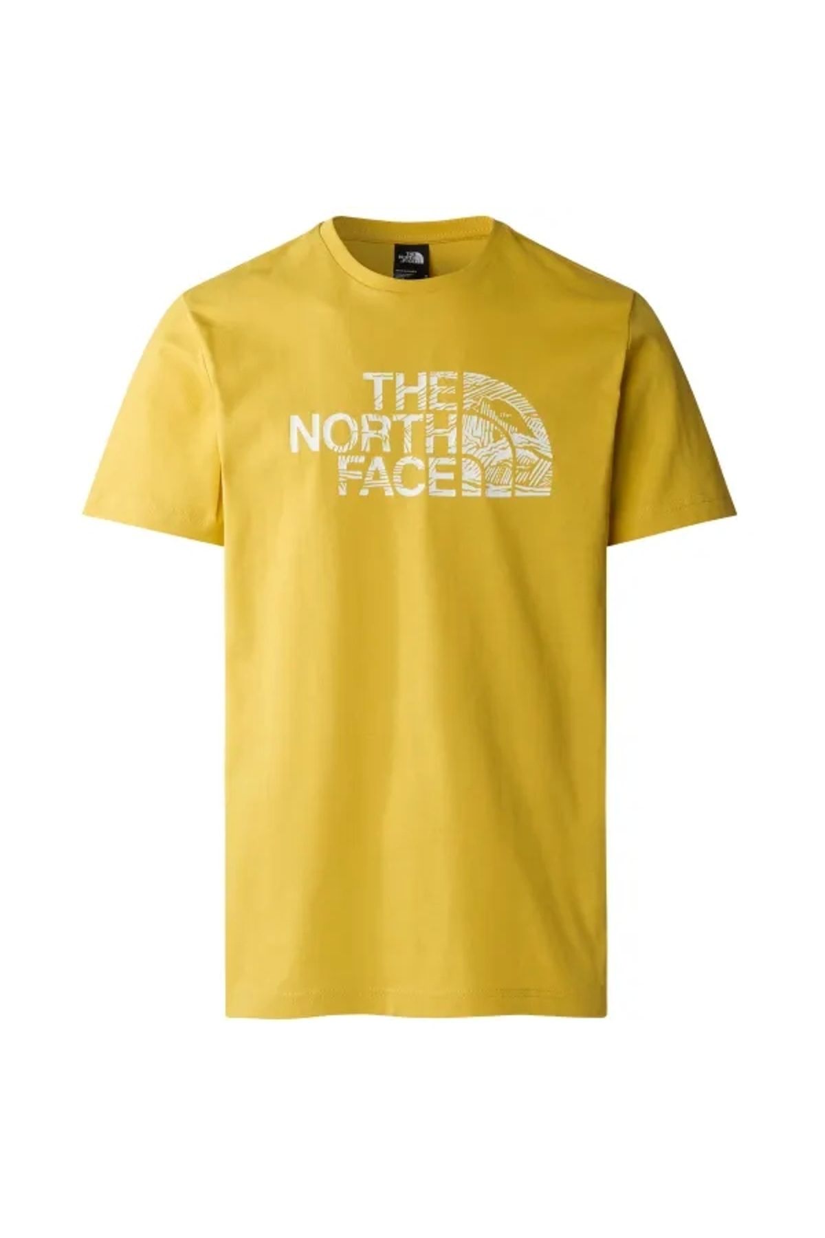 THE NORTH FACE Dome Erkek Sarı Tişört NF0A87NXQOA1
