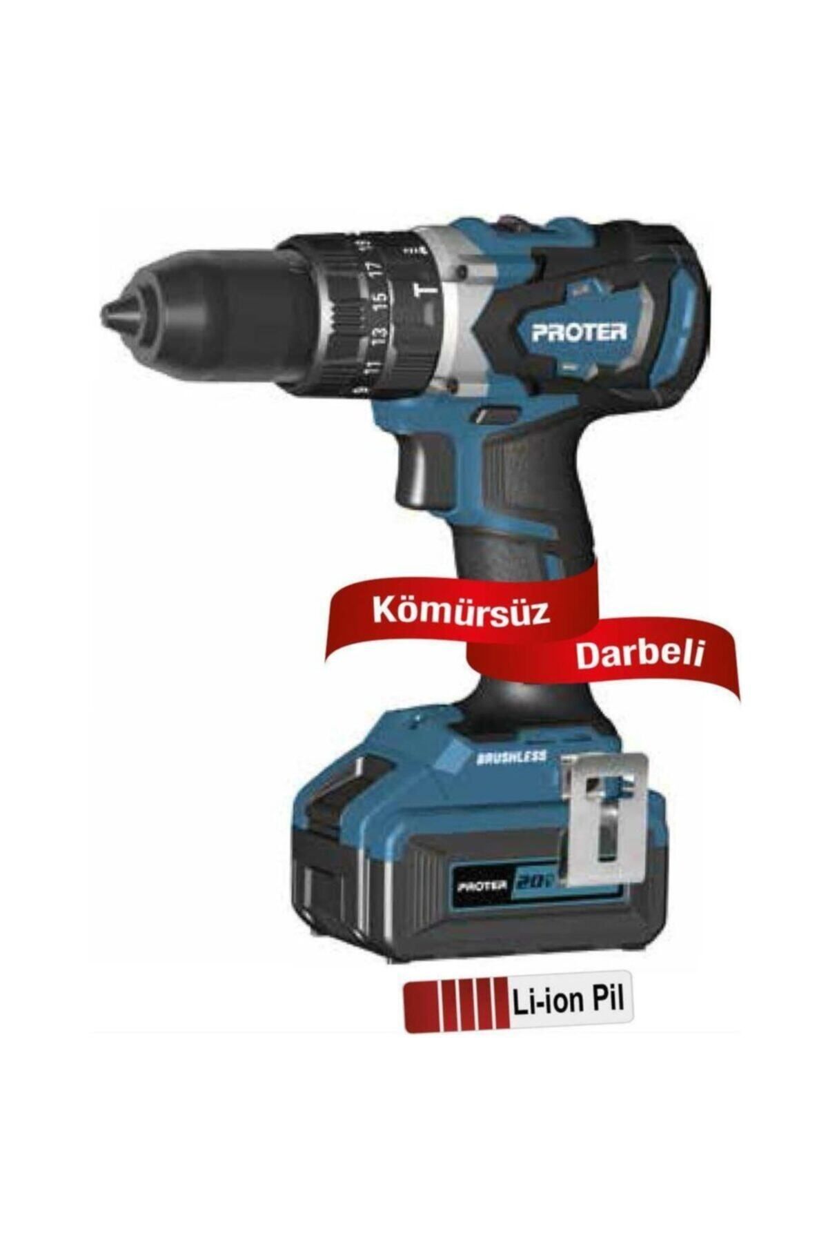 Elioure 20V 4.0 Ah Li-ion Çift Akülü Darbeli Matkap Vidalama, Güç ve Performans