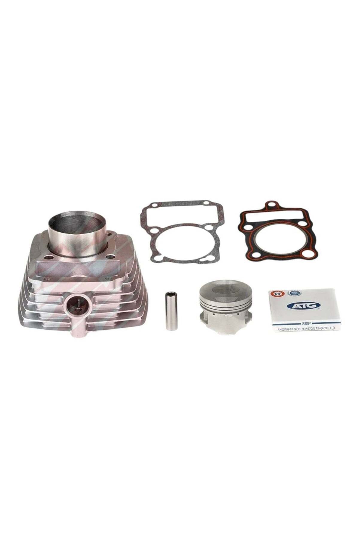 ÇELİKMOTO CG 125 SİLİNDİR KOMPLE 13 PERNO 56,5 MM 69 BOY OEM #23004