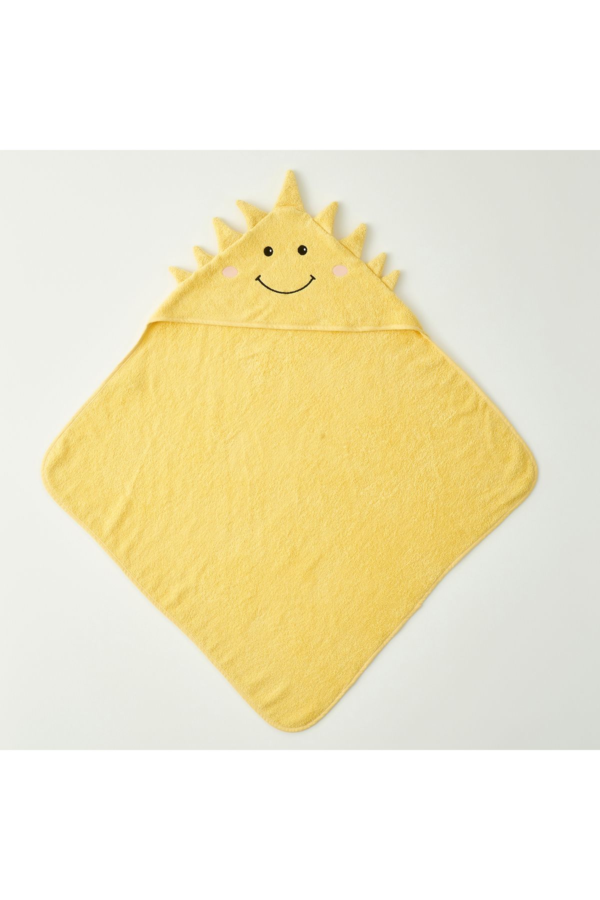 Bella Maison %100 Pamuk Sunshine Kundak Havlu Sarı (75x75 cm)