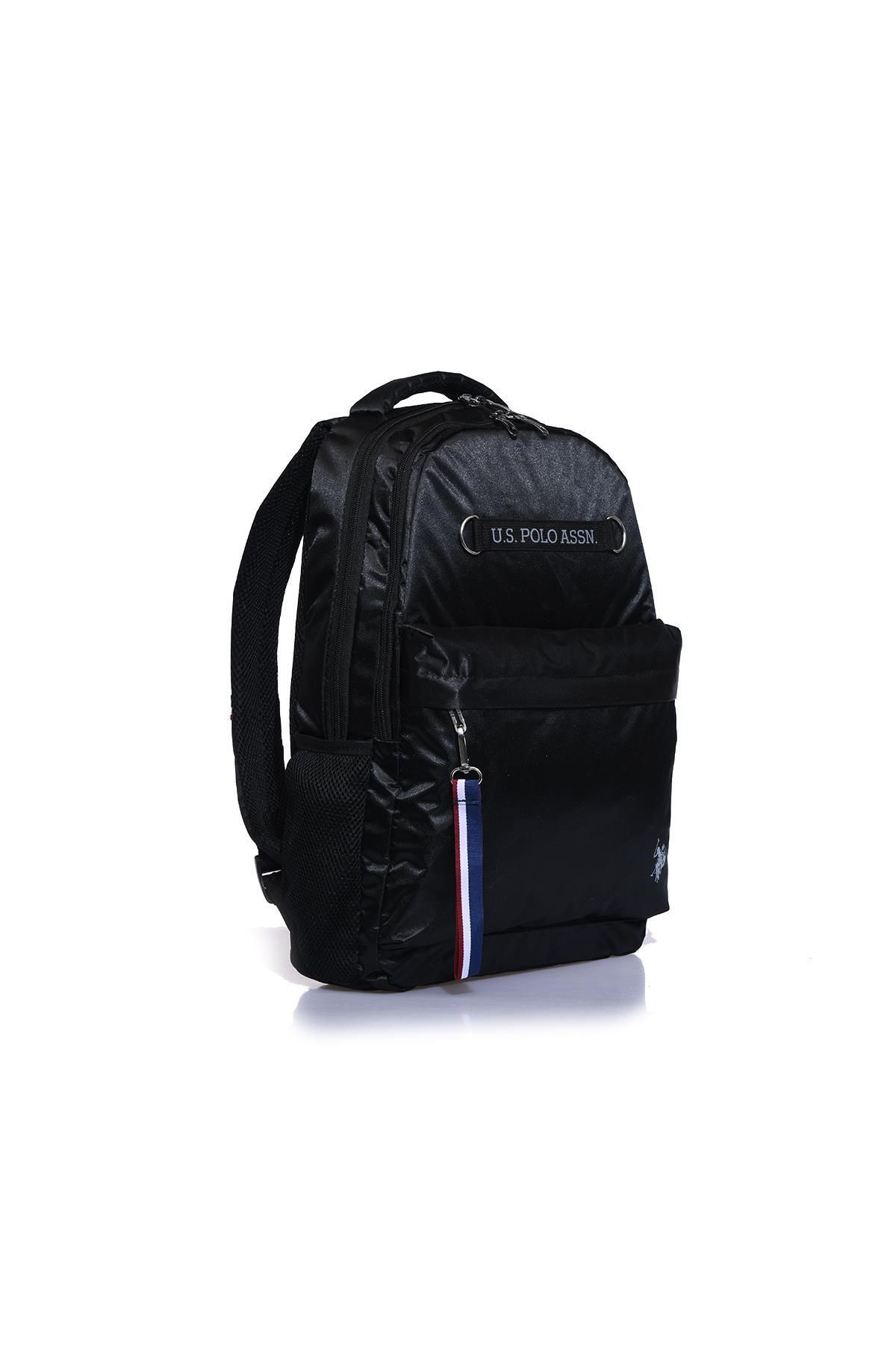 کوله پشتی مشکی مردانه و زنانه سیاه یونیسکس 23148 U.S. Polo Assn.