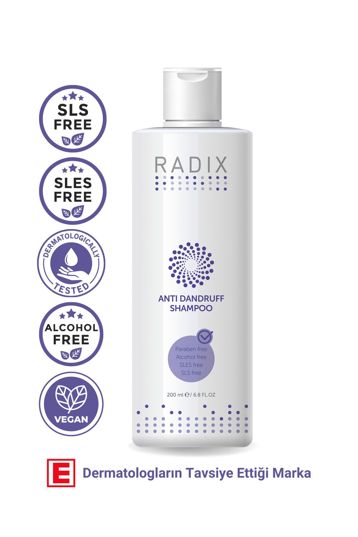 Radix-200 ml Anti-Dandruff Care Shampoo 2