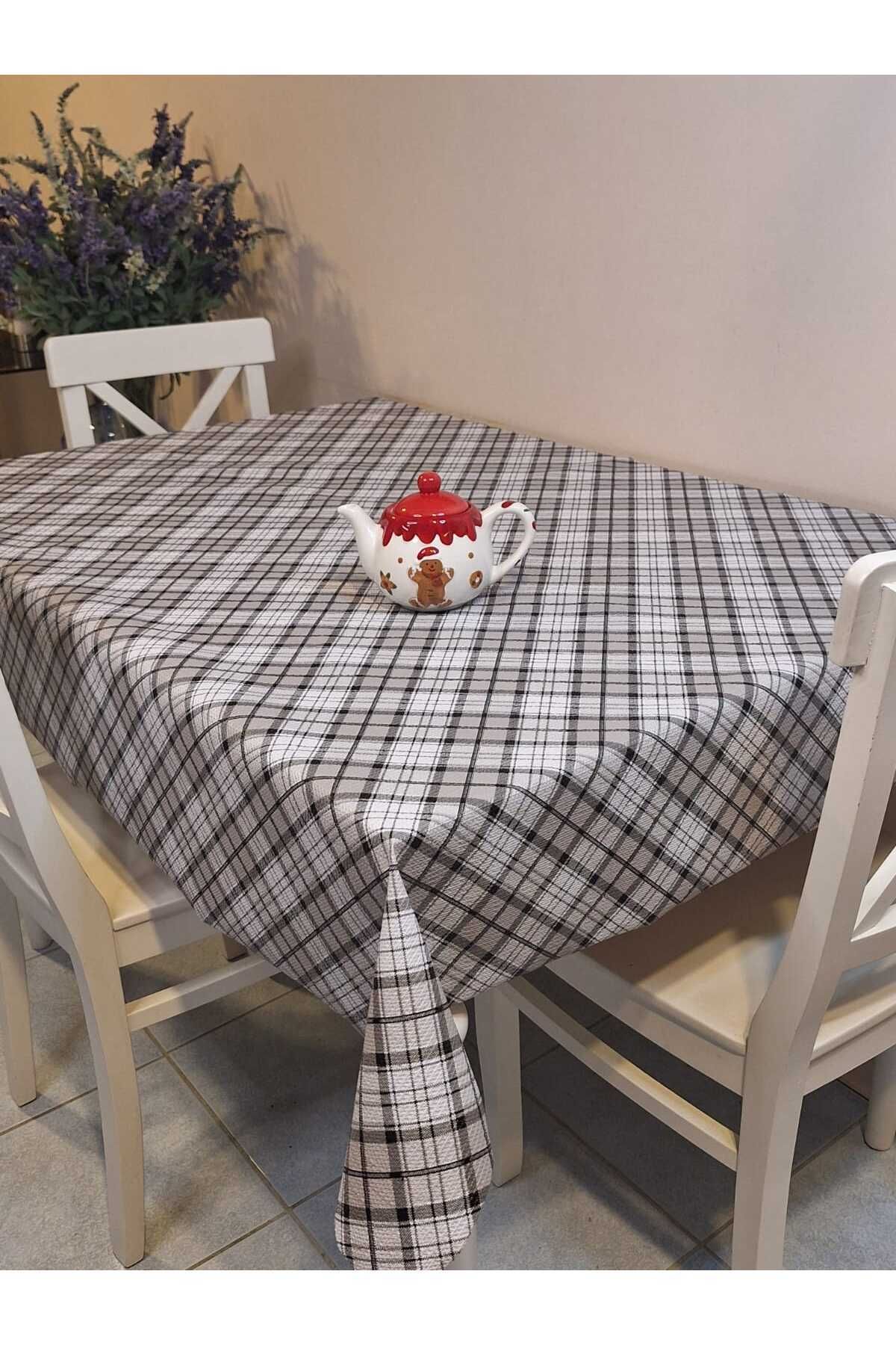 Başak Ev Tekstili KAYDIRMAZ TABANLI PVC MUŞAMBA - DESENLİ SİLİNEBİLİR MASA ÖRTÜSÜ