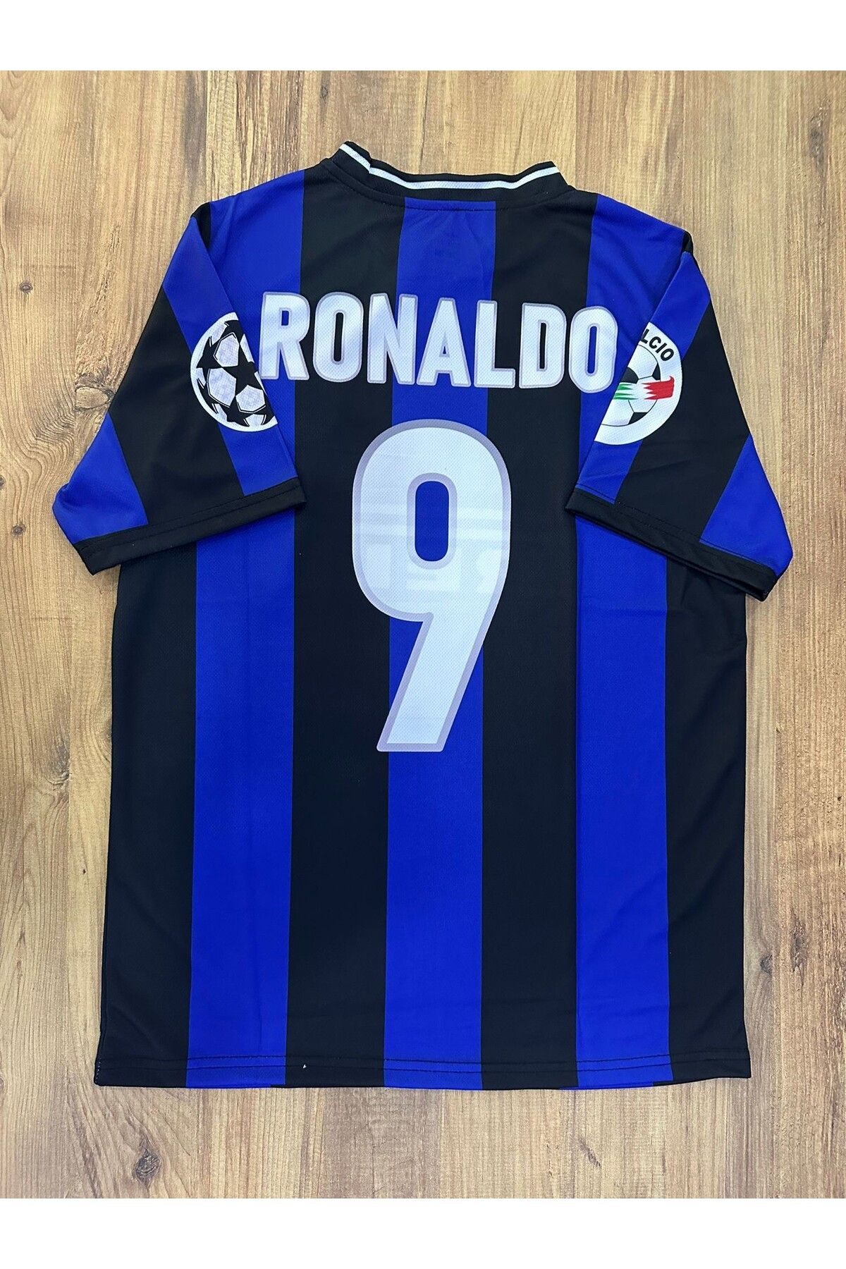 nesne giyim İnter Milan Ronaldo Nazario Futbol Forması Yetişkin