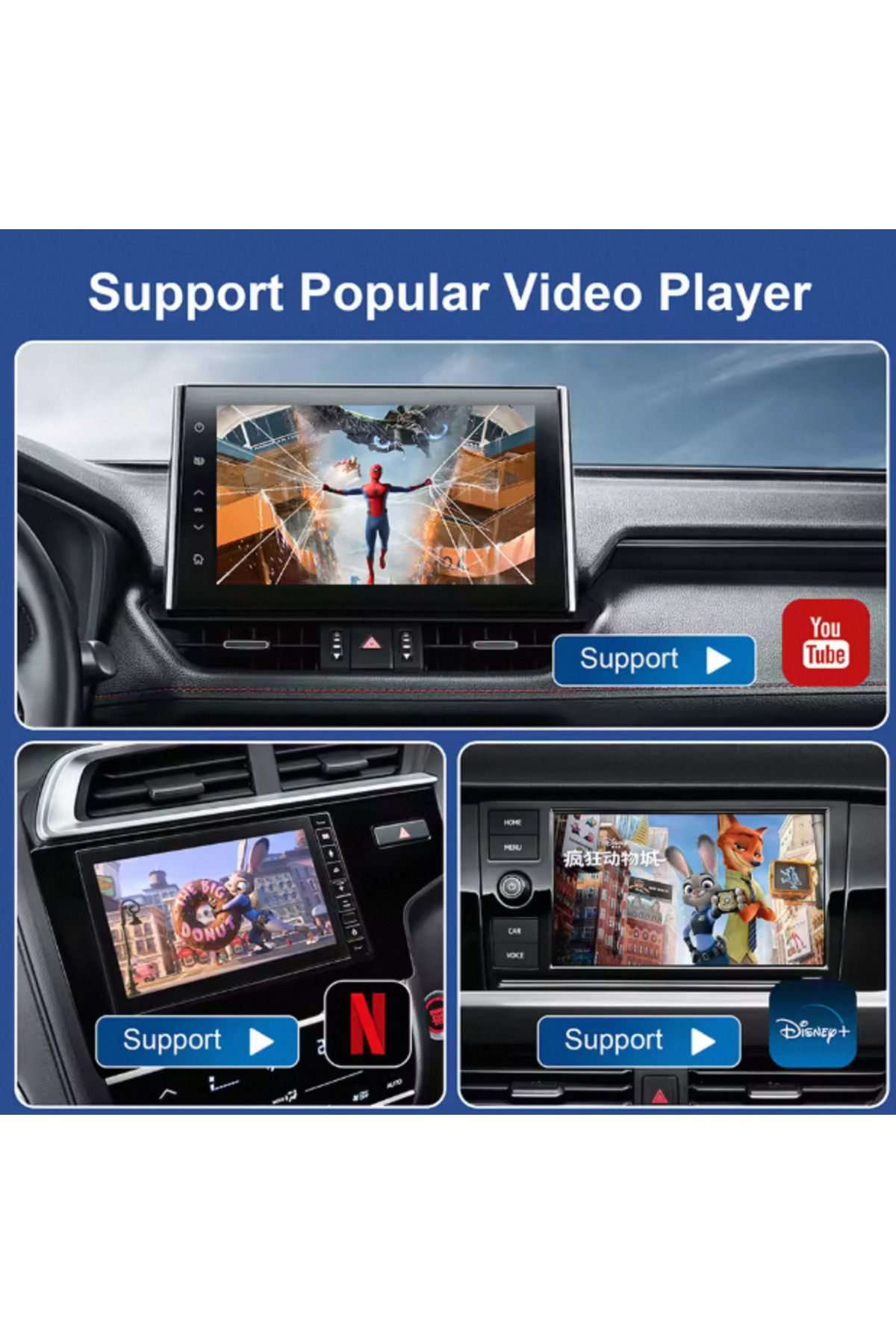 Choice-2GB 32GB Android 13 Ai Box Wired to Wireless Carplay Android Auto Adapter WiFi For Youtube Nexflit C 4