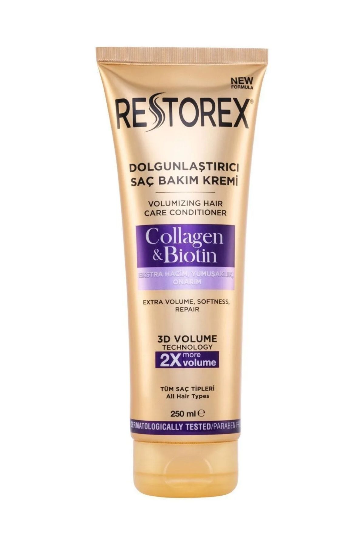 Restorex-Plumping Hair Care Cream Collagen & Biotin 250 ml 1
