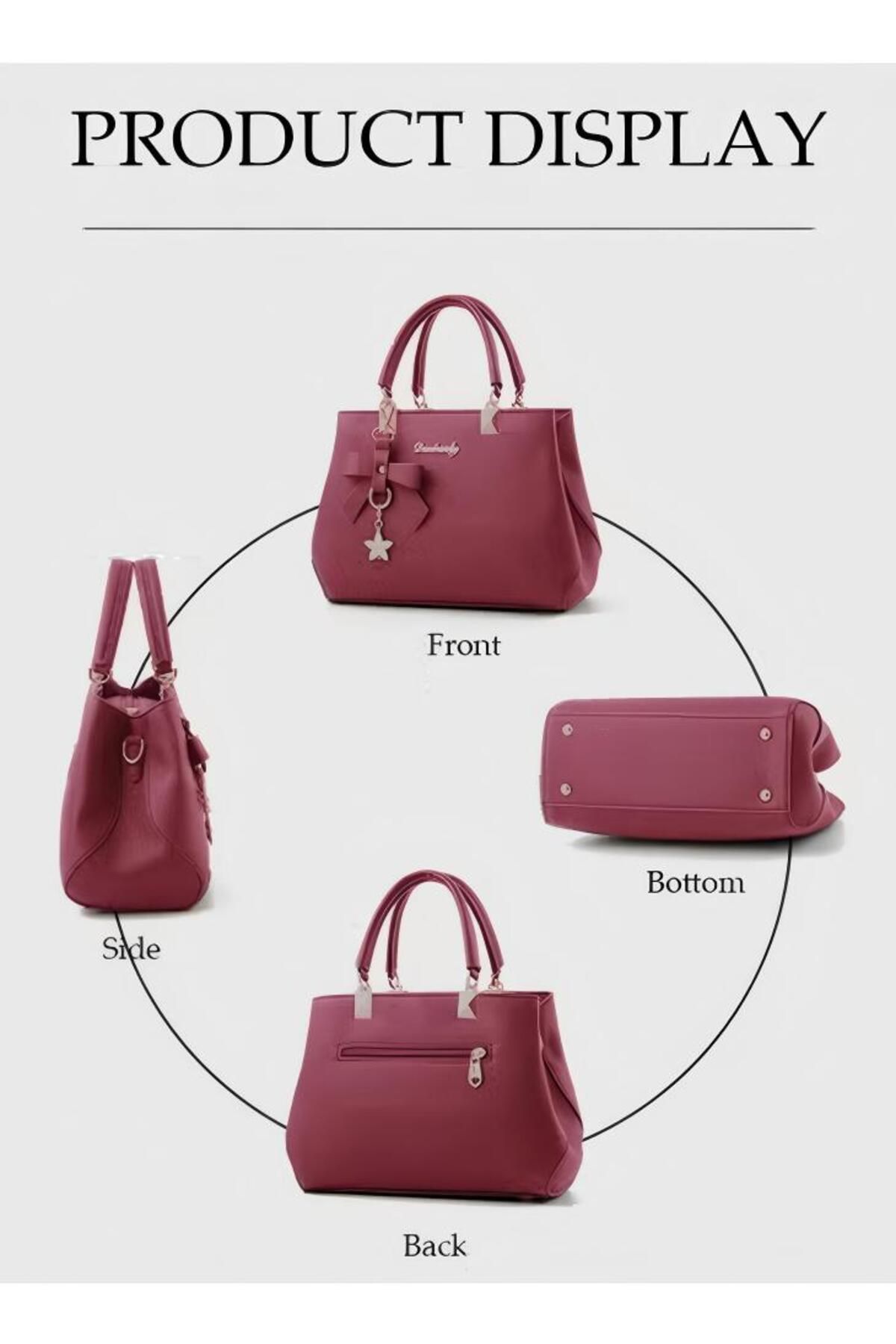 Generic-Adjustable shoulder strap, single shoulder crossbody bag with multiple pockets design, high-quality 8