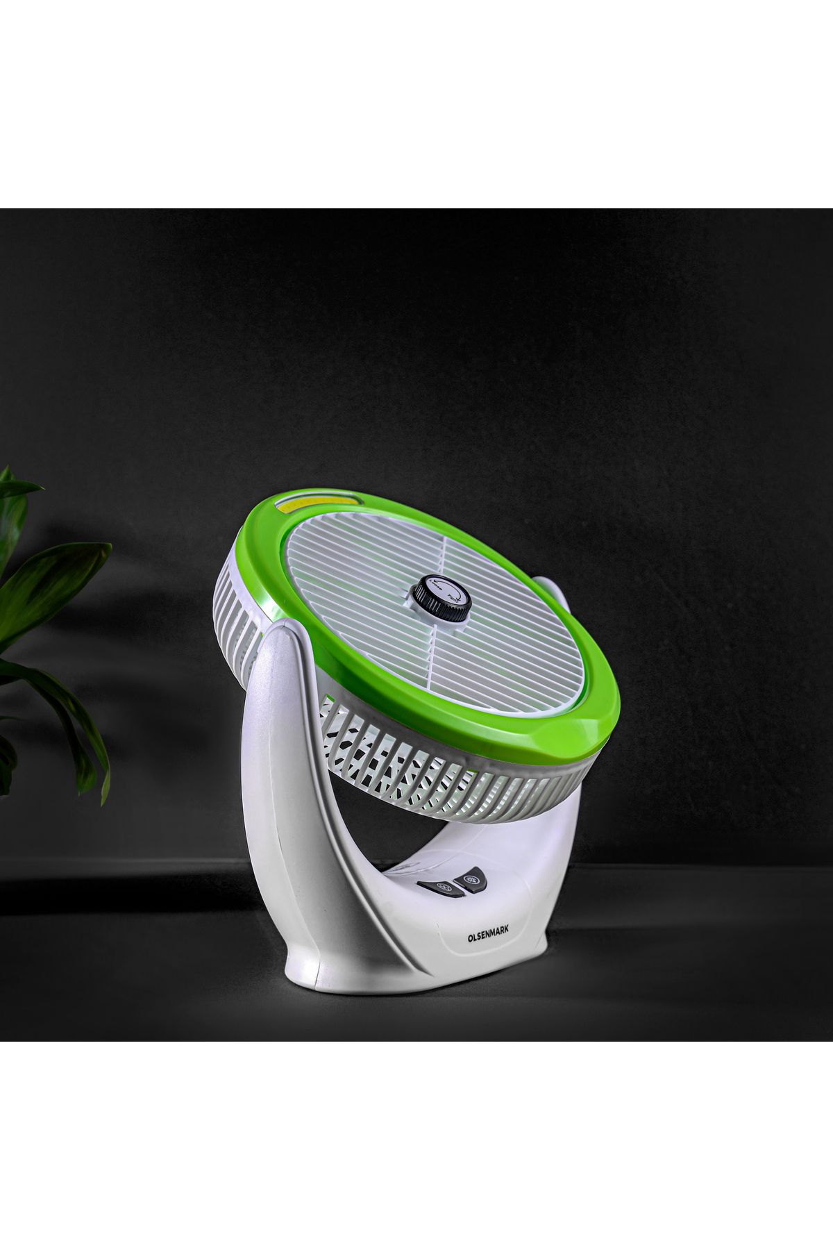 Olsenmark-6" Rechargeable Mini Fan - Cob Light With Long Working Hours And 3 Wind Speed 3