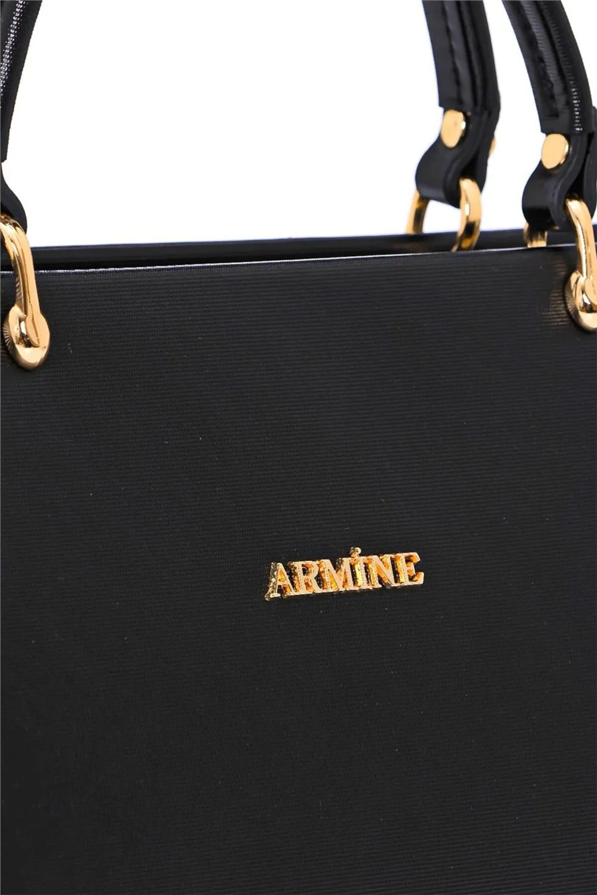 کیف شانه ای سیاه زنانه حجاب ساتن M&Y 355 ارمینه Armine