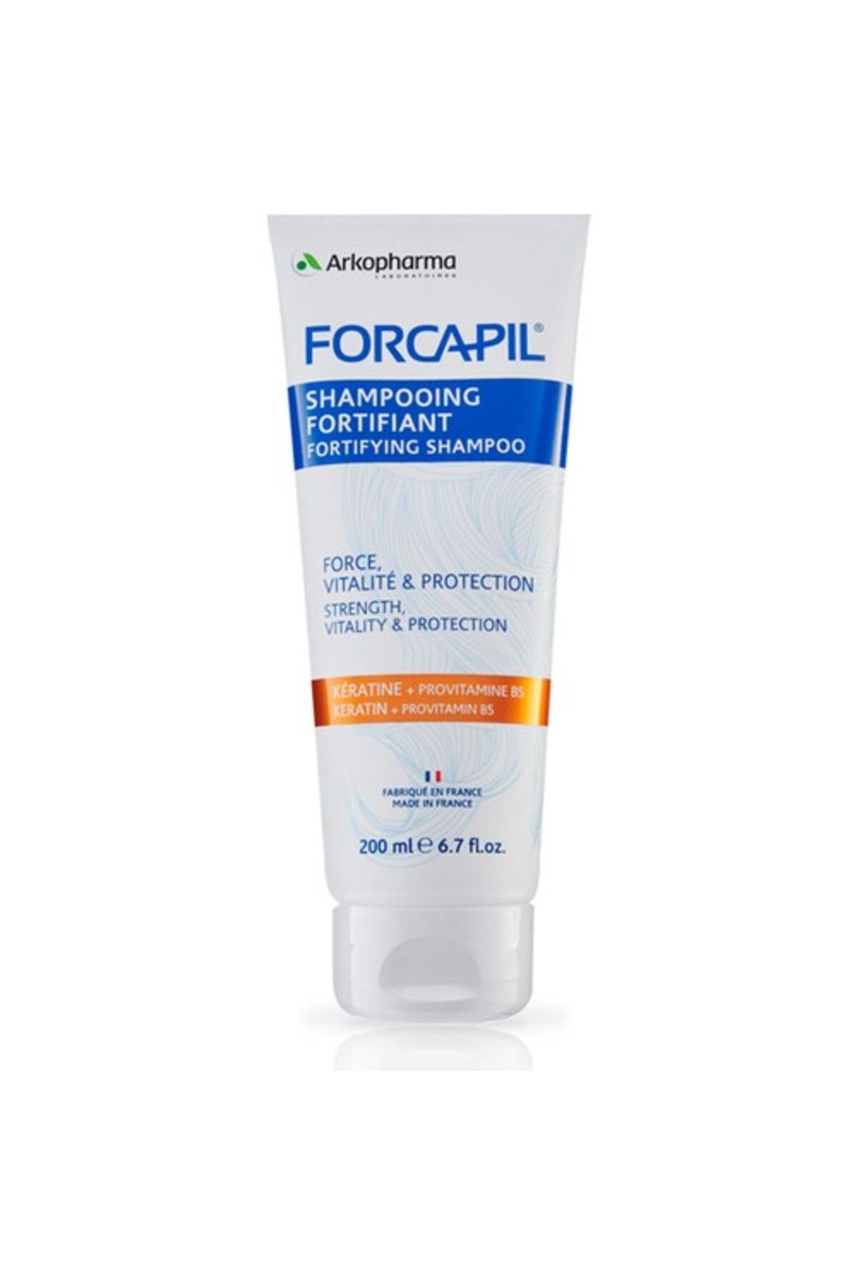 محصولات بهداشتی پرنده شامپو تقویت کننده FORCAPIL 200 میل Arkopharma