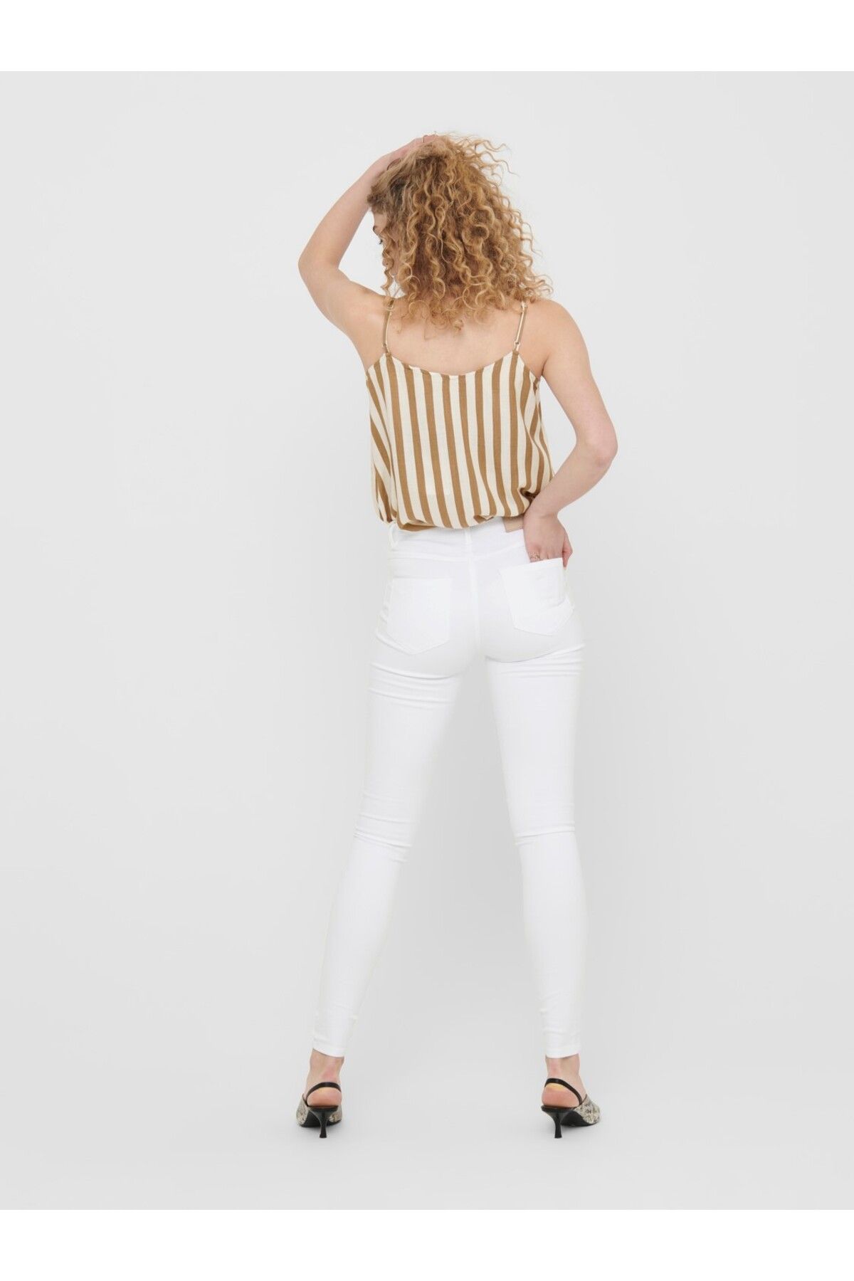 شلوار جین سفید زنانه رویال Hw Sk Jean 15174842 ONLY