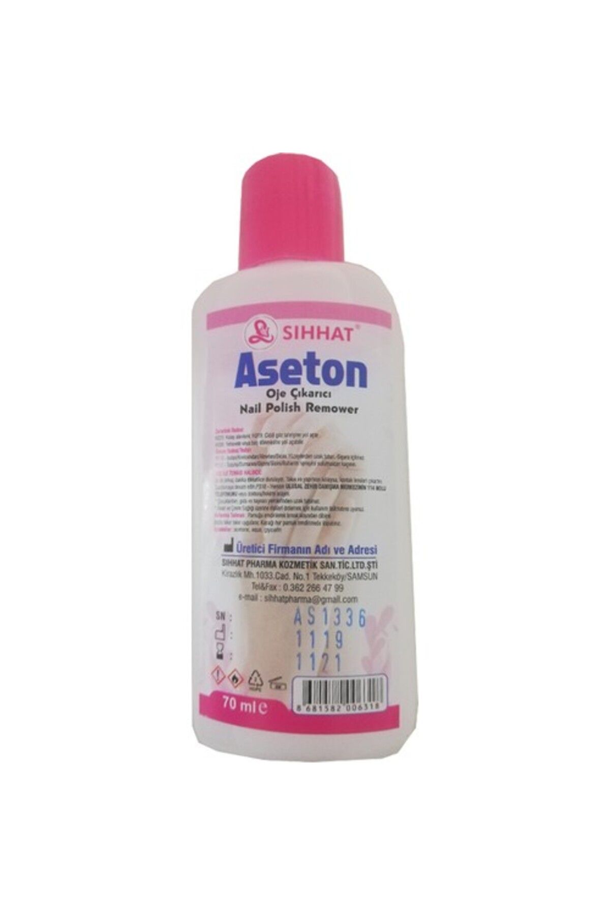 Sıhhat Aseton 70 ml