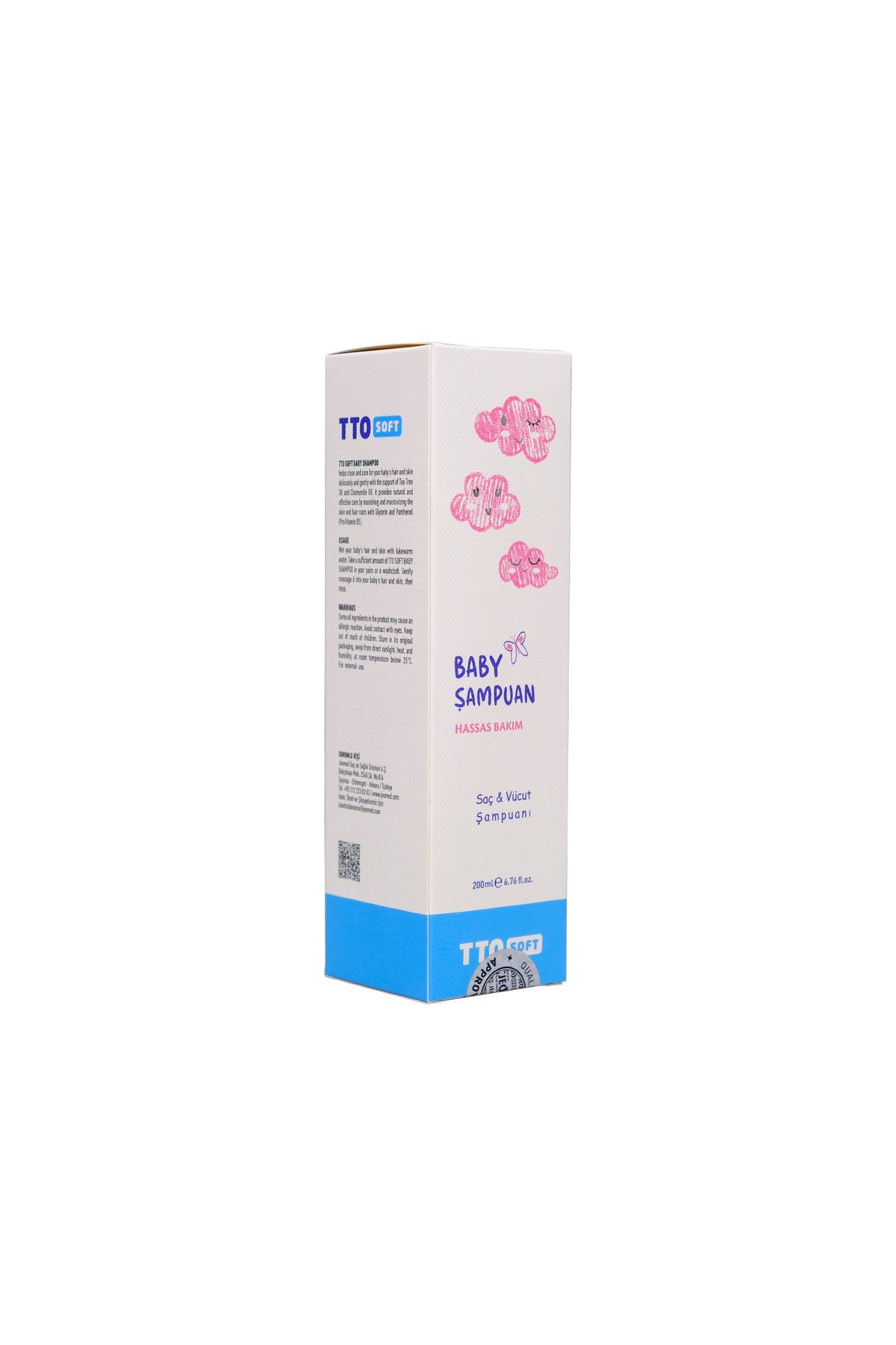 TTO Soft Bebek Şampuanı 200ml