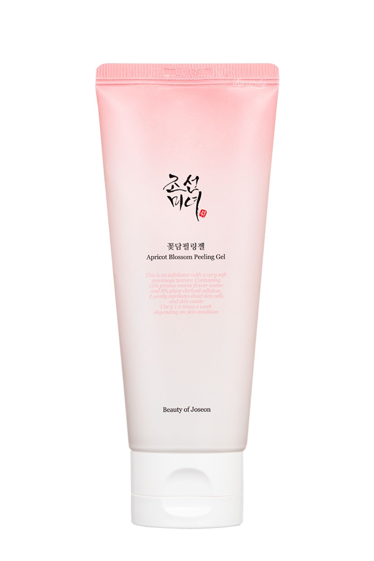 پاک کننده صورت ژل لایه برداری شکوفه زردآلو پوست میکرو فیزیکی ملایم 100ML Beauty of Joseon
