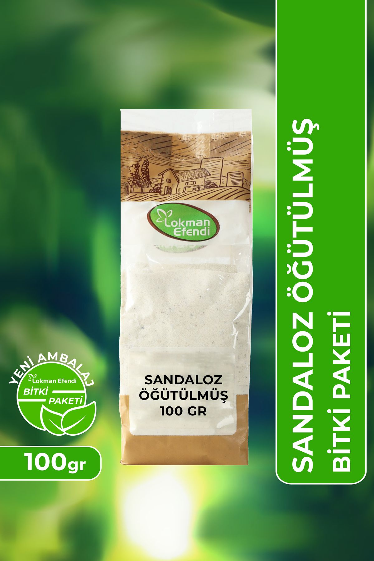 Lokman Efendi Sandaloz Öğütülmüş 100 gr