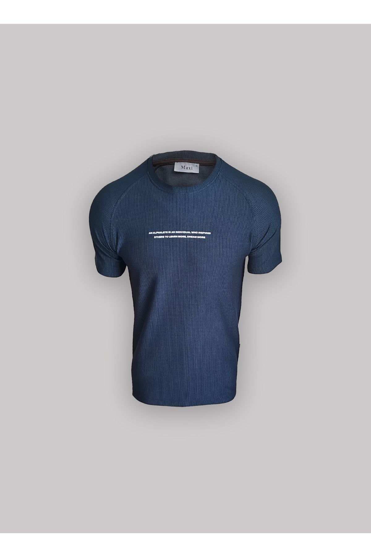 MAXİ Bisiklet Yaka Slim Fit Erkek T-Shirt