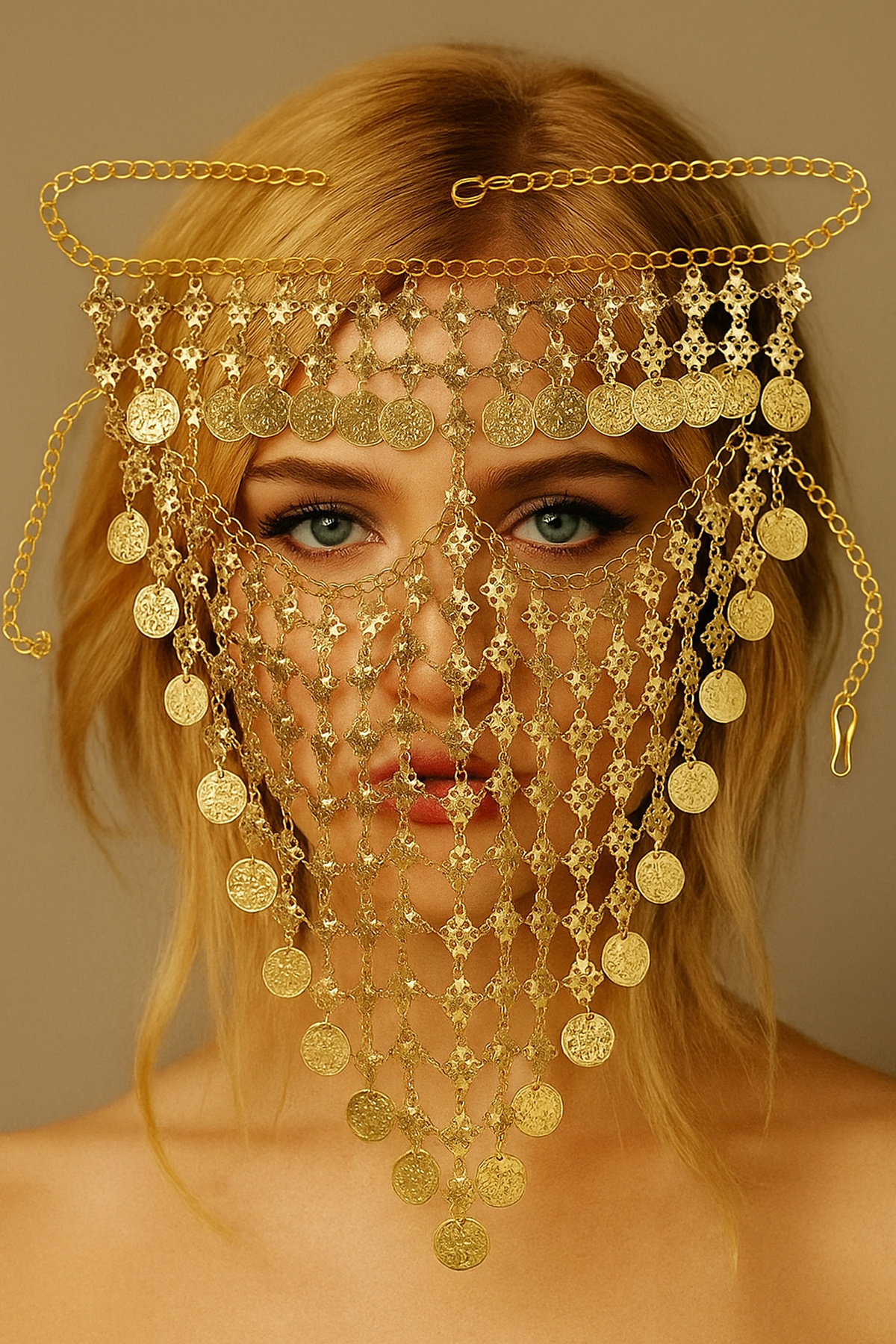 Kaftan Collection Oryantal Dansöz Peçe