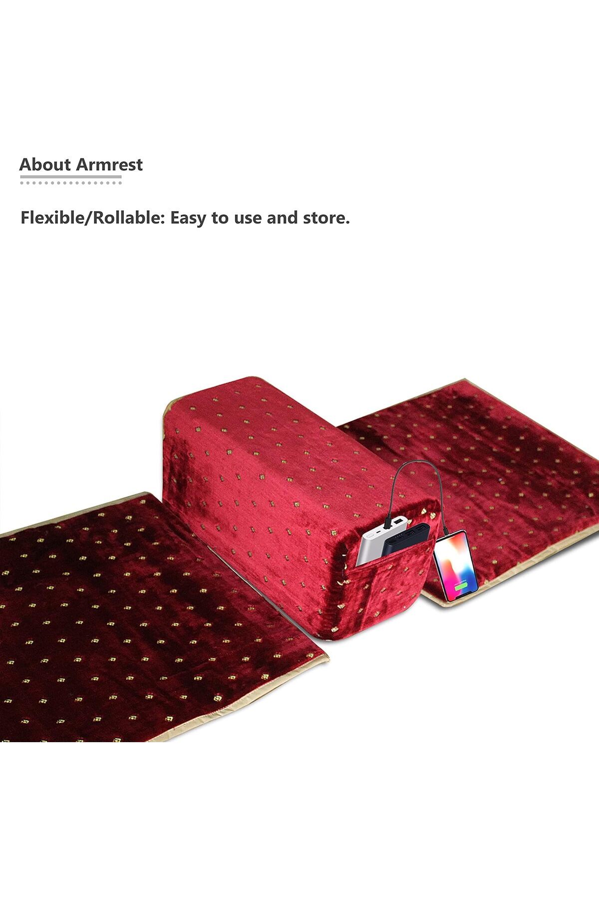 جلسة تراثية أرضية للتخييم مع مسند بنقشات عربية – 25x60x165 سم