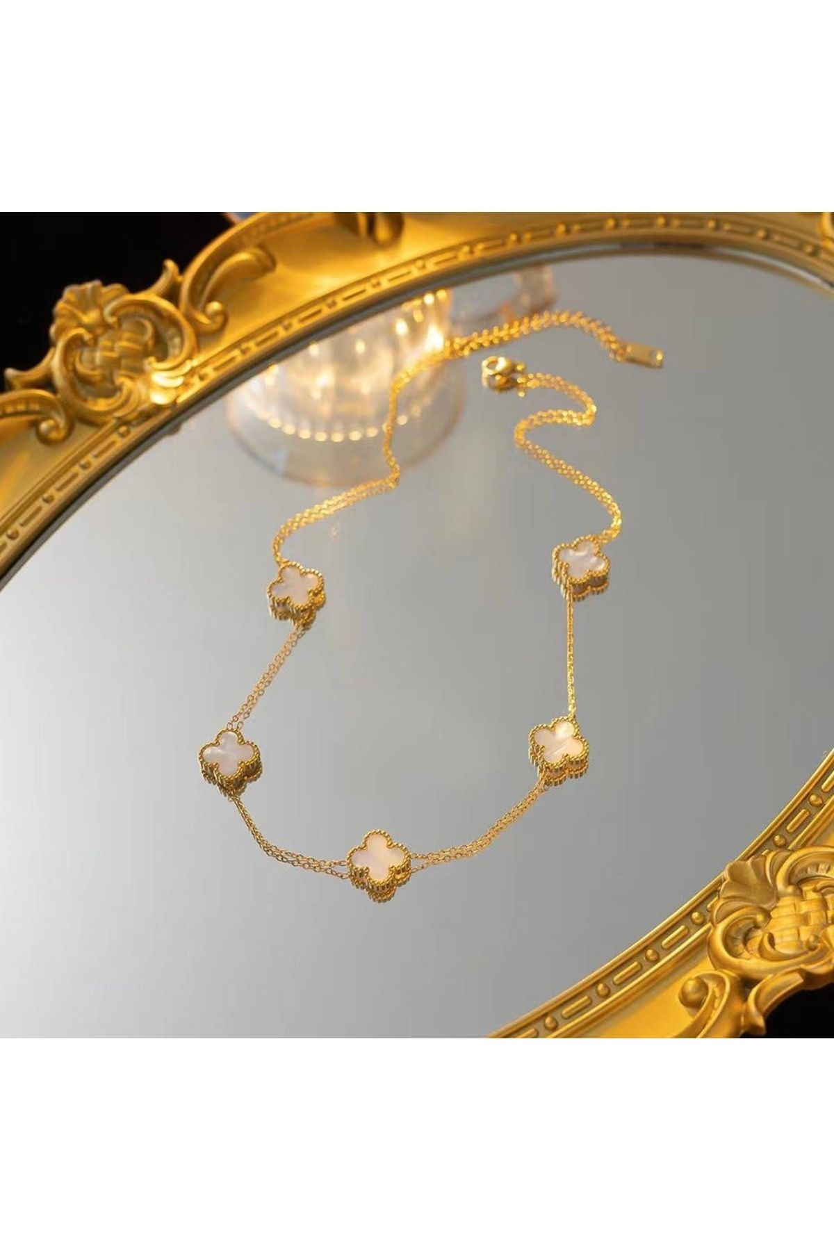 ayoljewelry Van Cleef Çelik Kolye