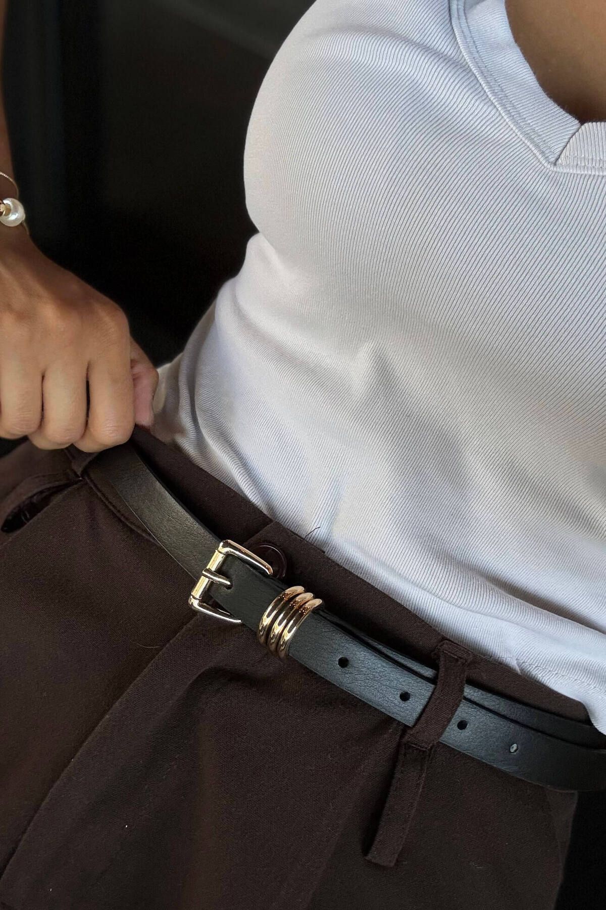 keisy Debora Gold Tokalı Kadın Kemer