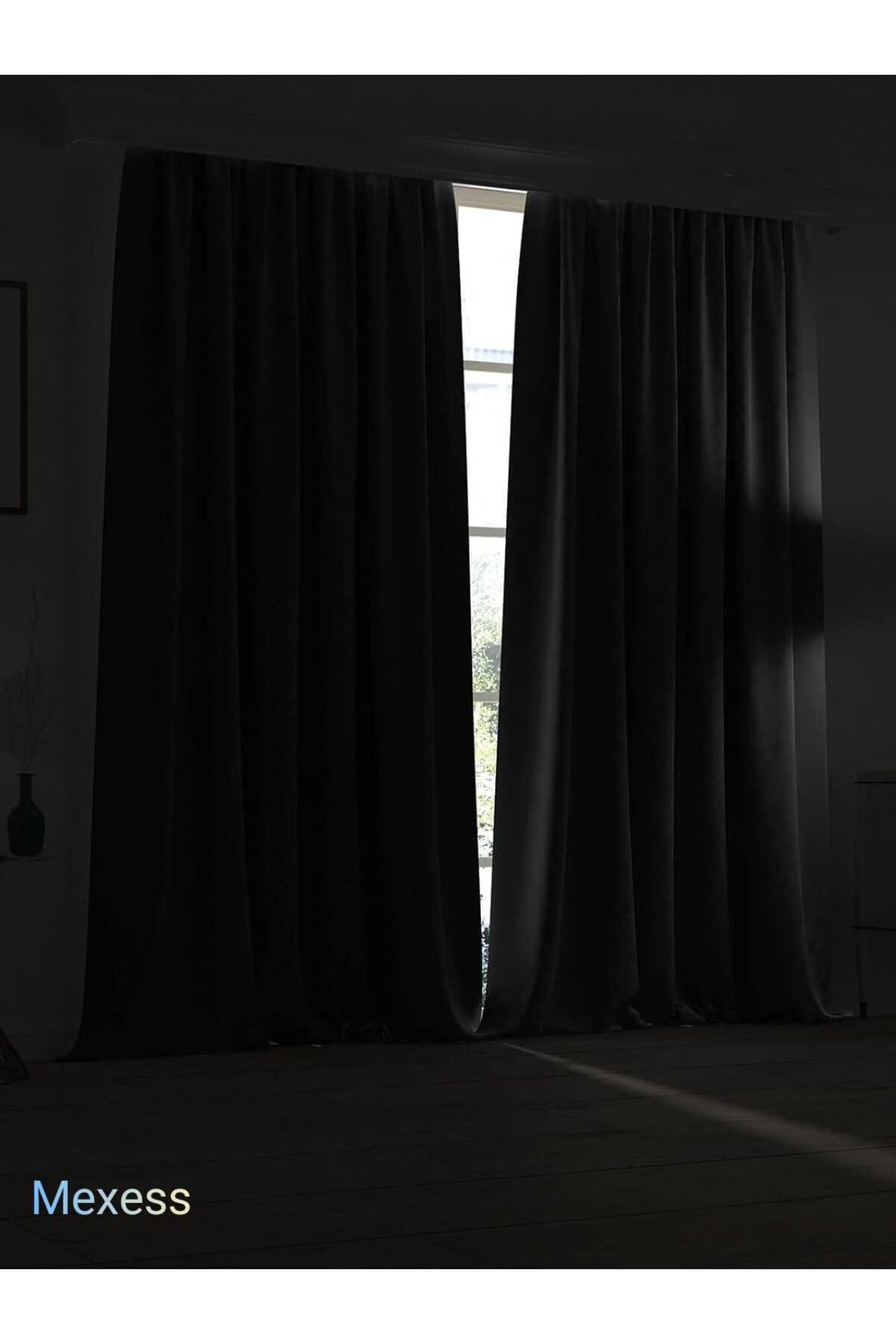 Blackout Blackout Without Piles Daylight Proof Anti-Wrinkle Iron-On 3-Layer Tulle Background Curtain