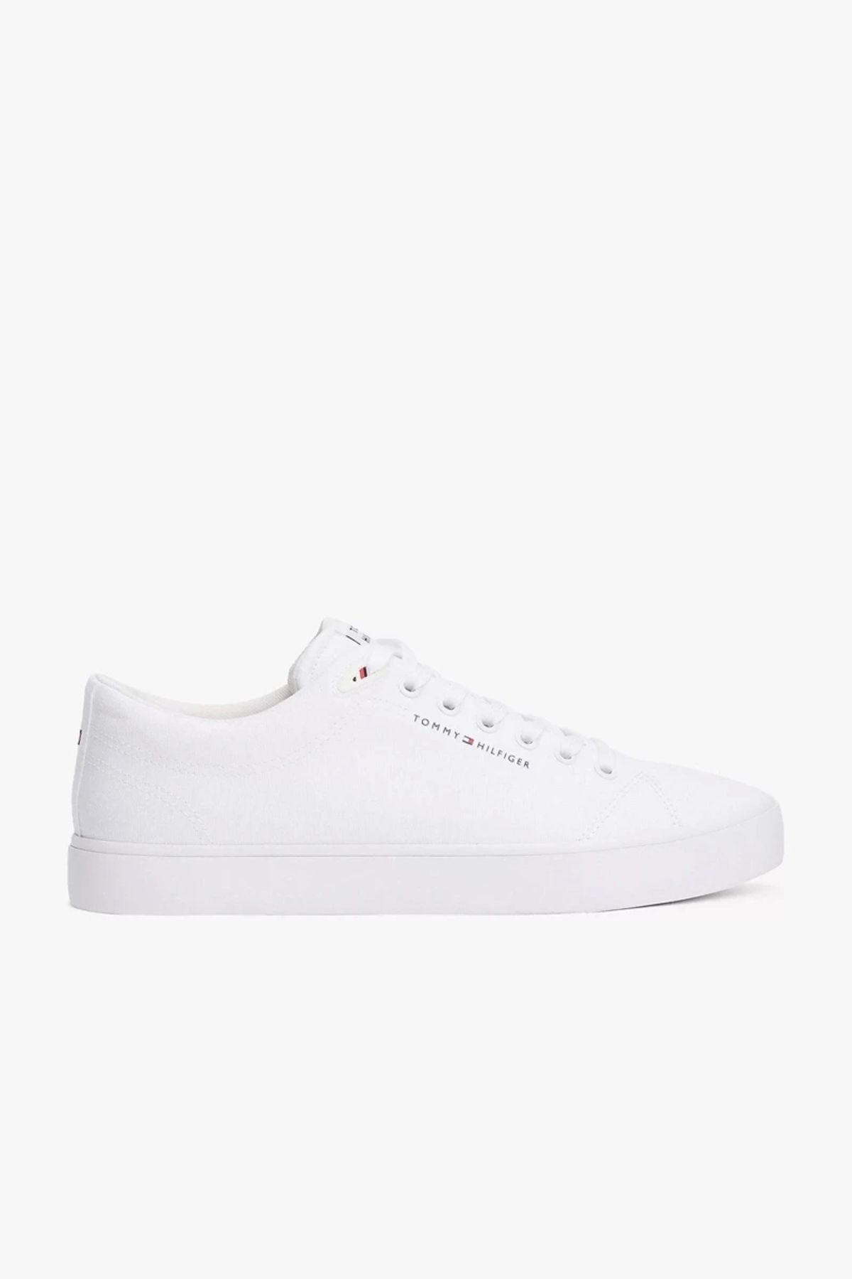 Tommy Hilfiger Th Hı Vulc Low Core Canvas Erkek Sneaker Fm0fm05396ybs