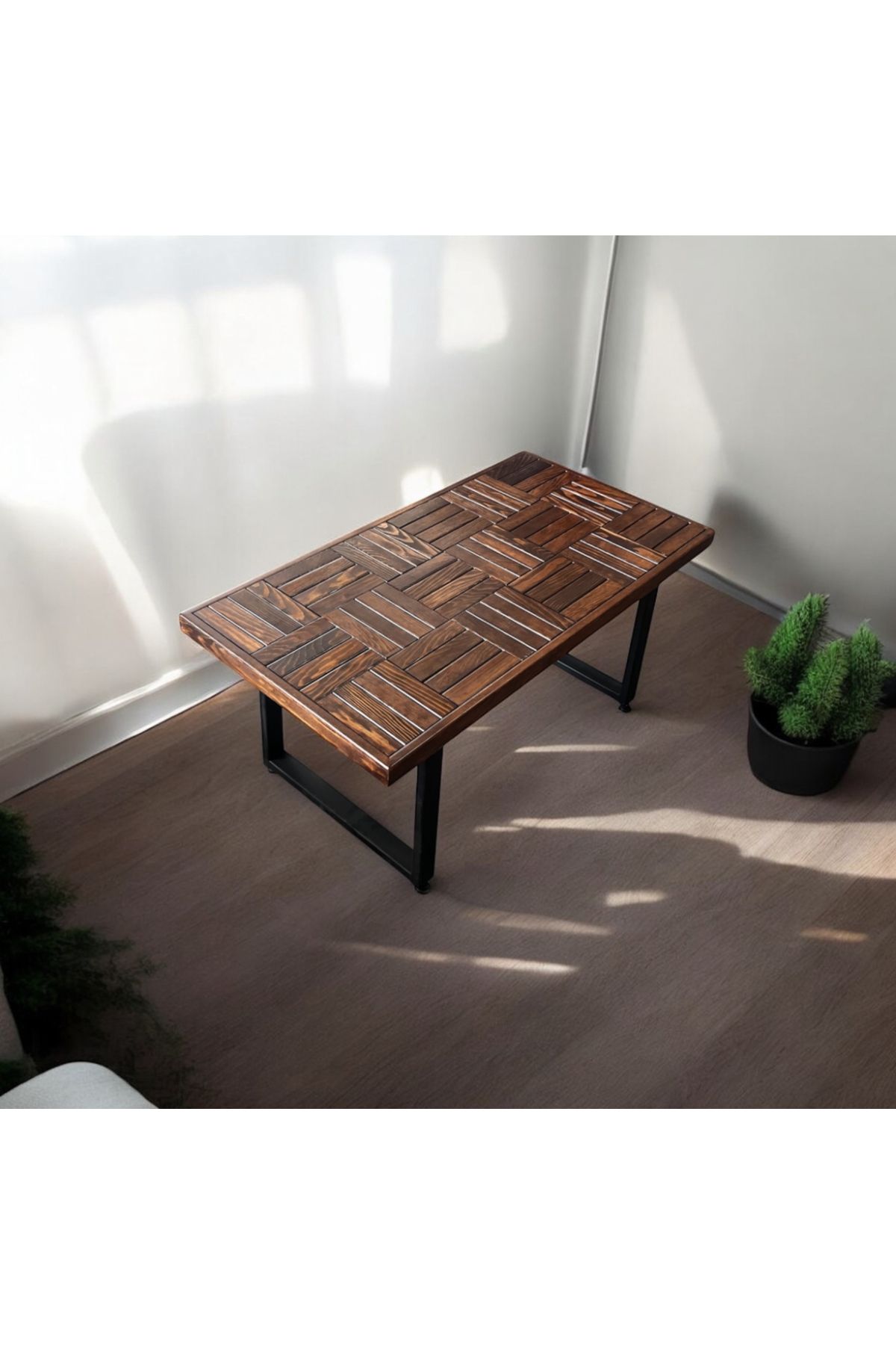 ArdaMarket Salon ,mutfak,bahçe , balkon orta sehpası birinci sınıf ahşap 90x47