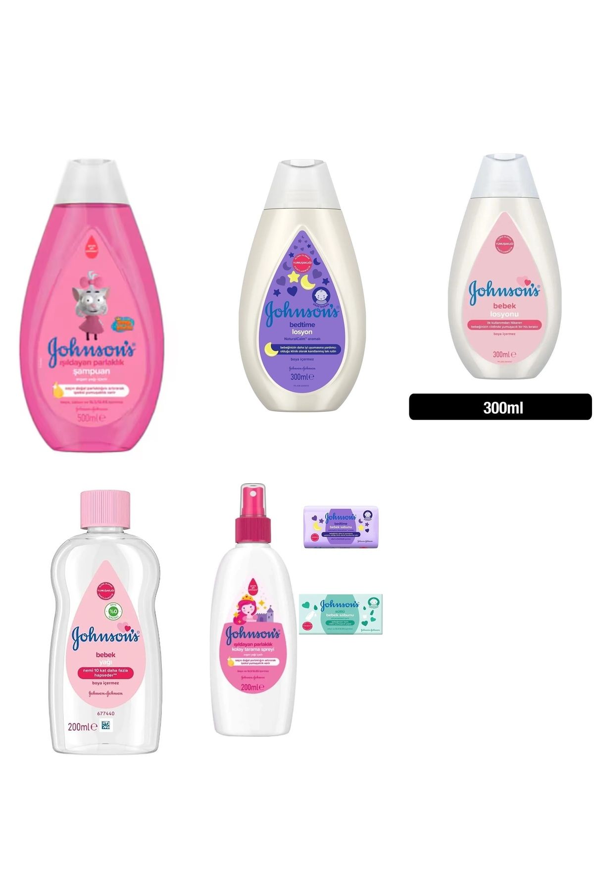 Johnson´s Baby Işıldayan 7 Li Set