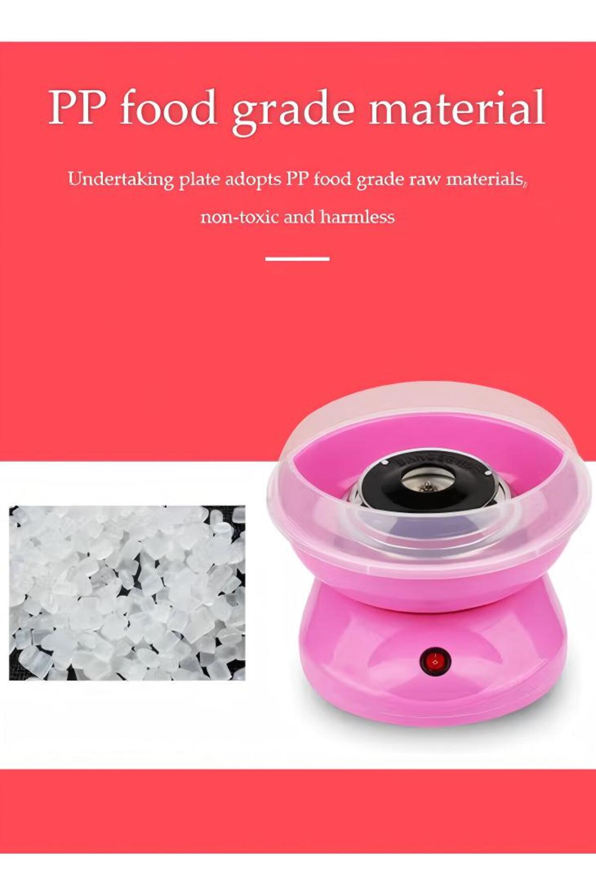 آلة صنع حلوى غزل البنات الكهربائية الصغيرة، آلة صنع حلوى غزل البنات المحمولة، أدوات منزلية للأطفال