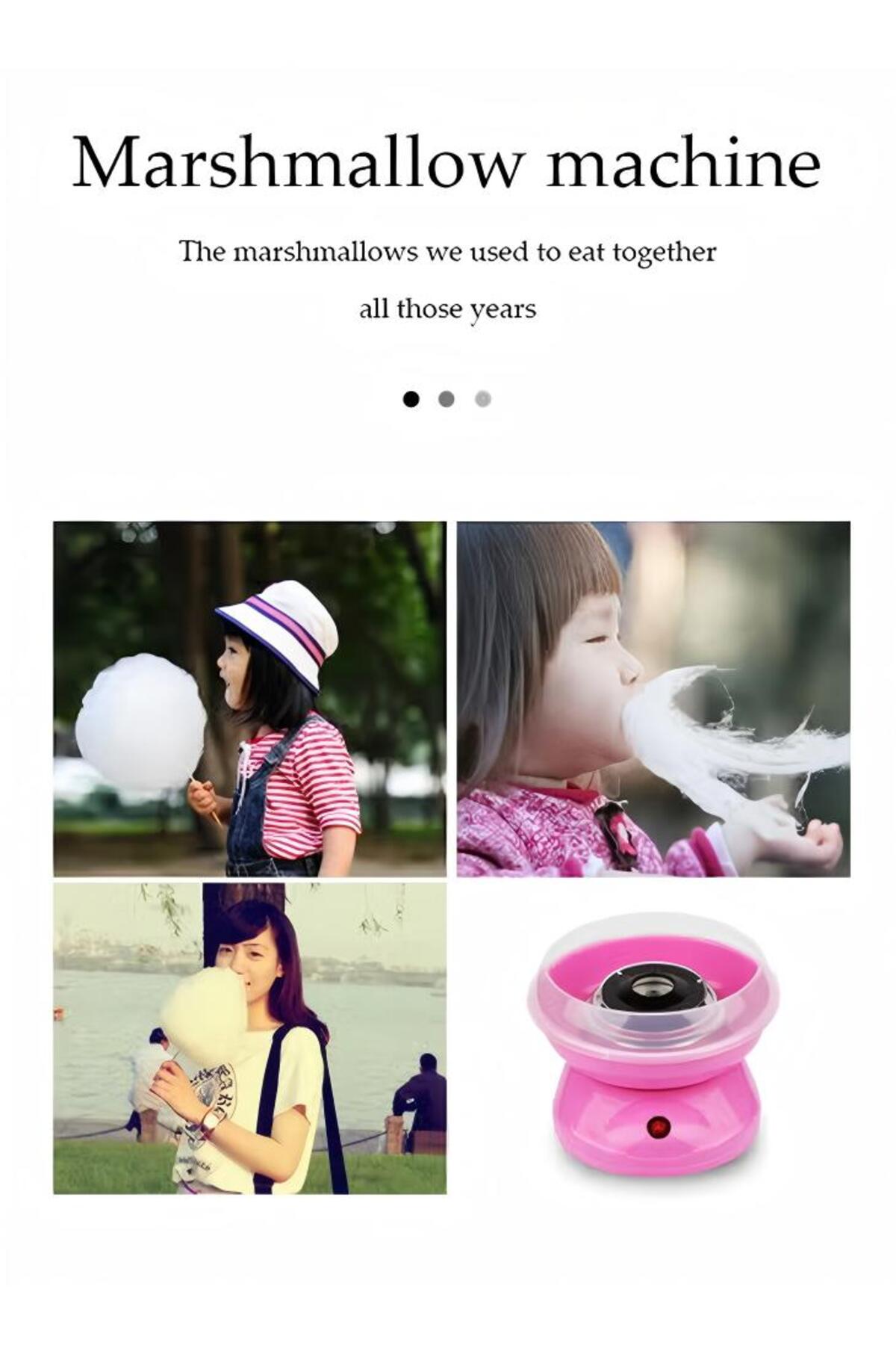 آلة صنع حلوى غزل البنات الكهربائية الصغيرة، آلة صنع حلوى غزل البنات المحمولة، أدوات منزلية للأطفال