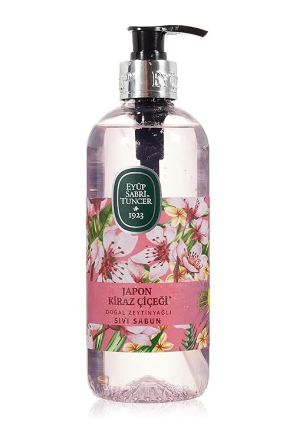 ShopZum Eyüp Sabri Tuncer Doğal Zeytinyağli Sıvı Sabun Japon Kiraz Çiçeği (500 ML)