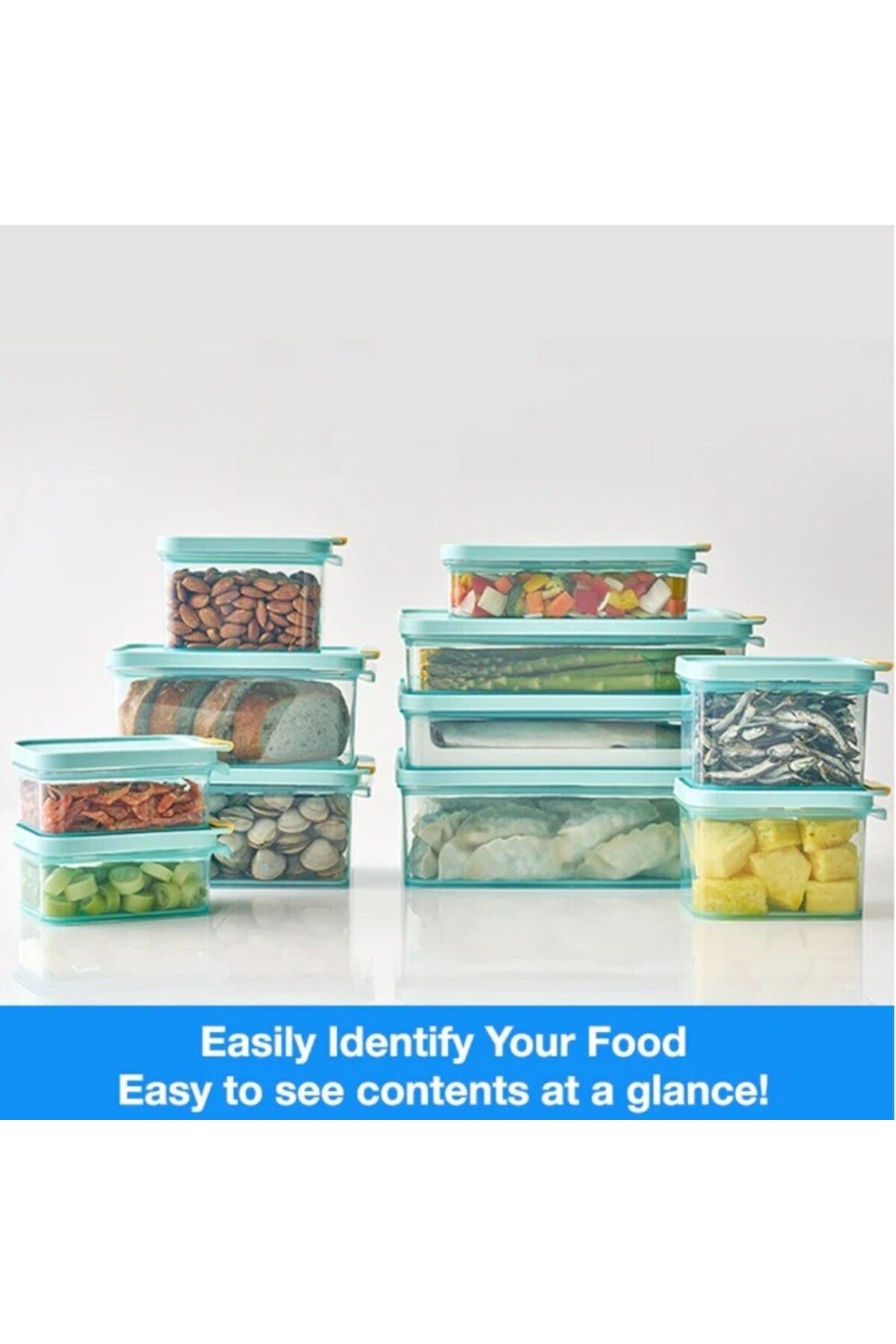 locknlock-Freezer Fit Container Set – 5-Piece Modular Pack (450ml to 3.5L) 3
