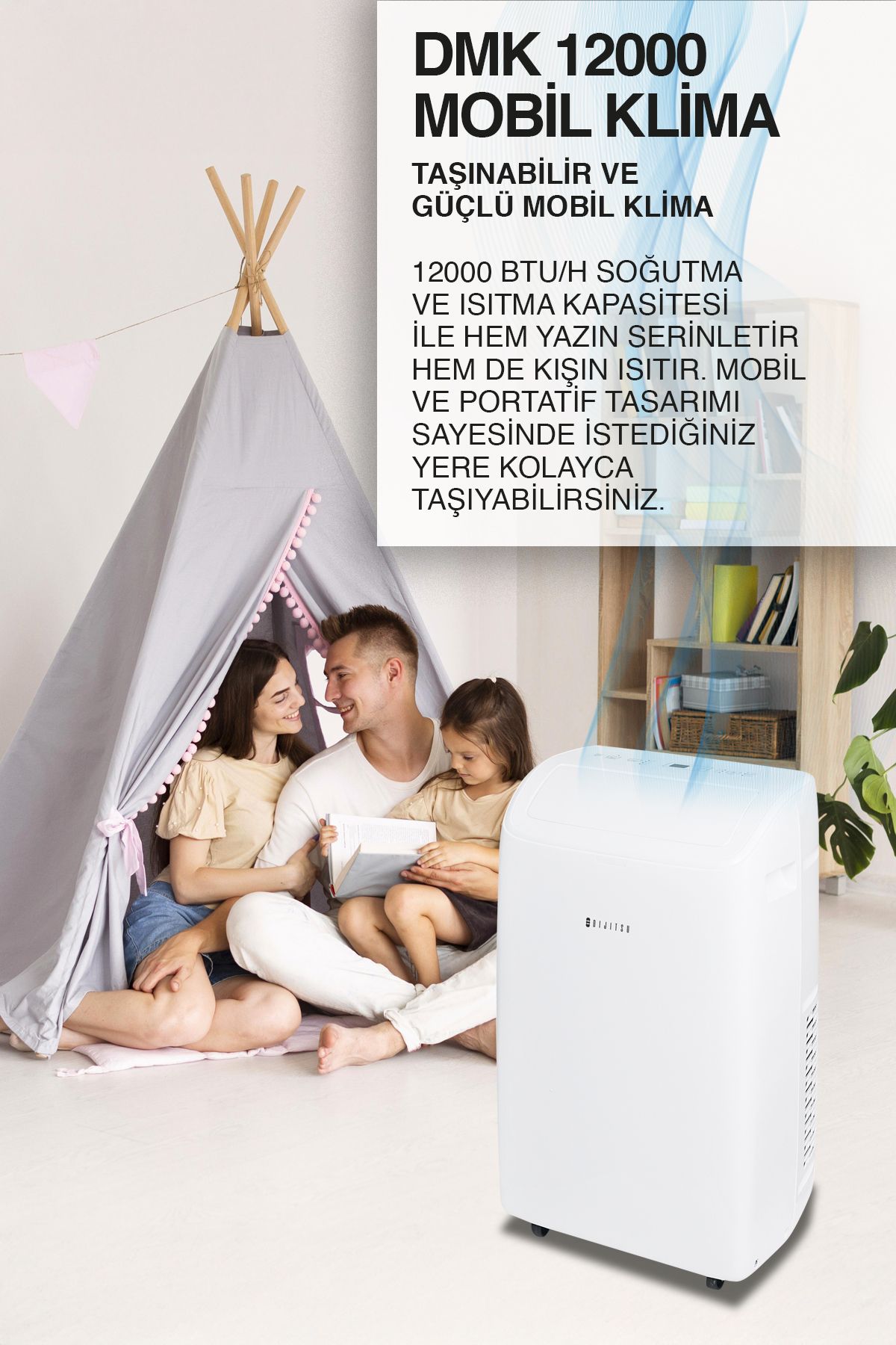 Dijitsu DİJİTSU DMK12000 MOBİL KLİMA