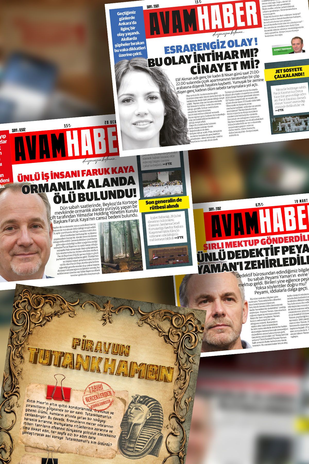 çözülmemiş davalar-Fabulous Four Killers Kim Detective Game Case-Solving Game Murder Game Detective Game Box Game 2