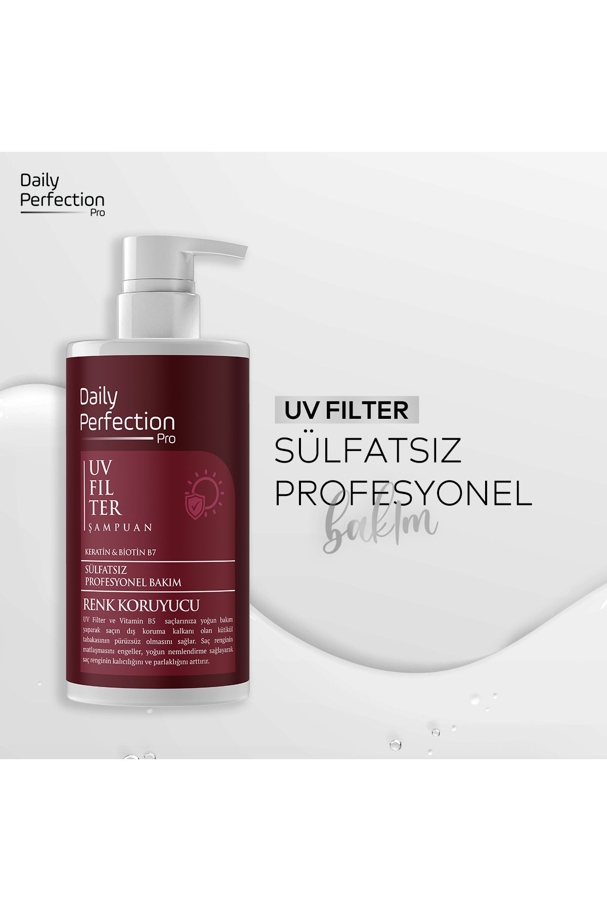 DAILY PERFECTION PRO-Shampoo Uv Filter 450 ml 3