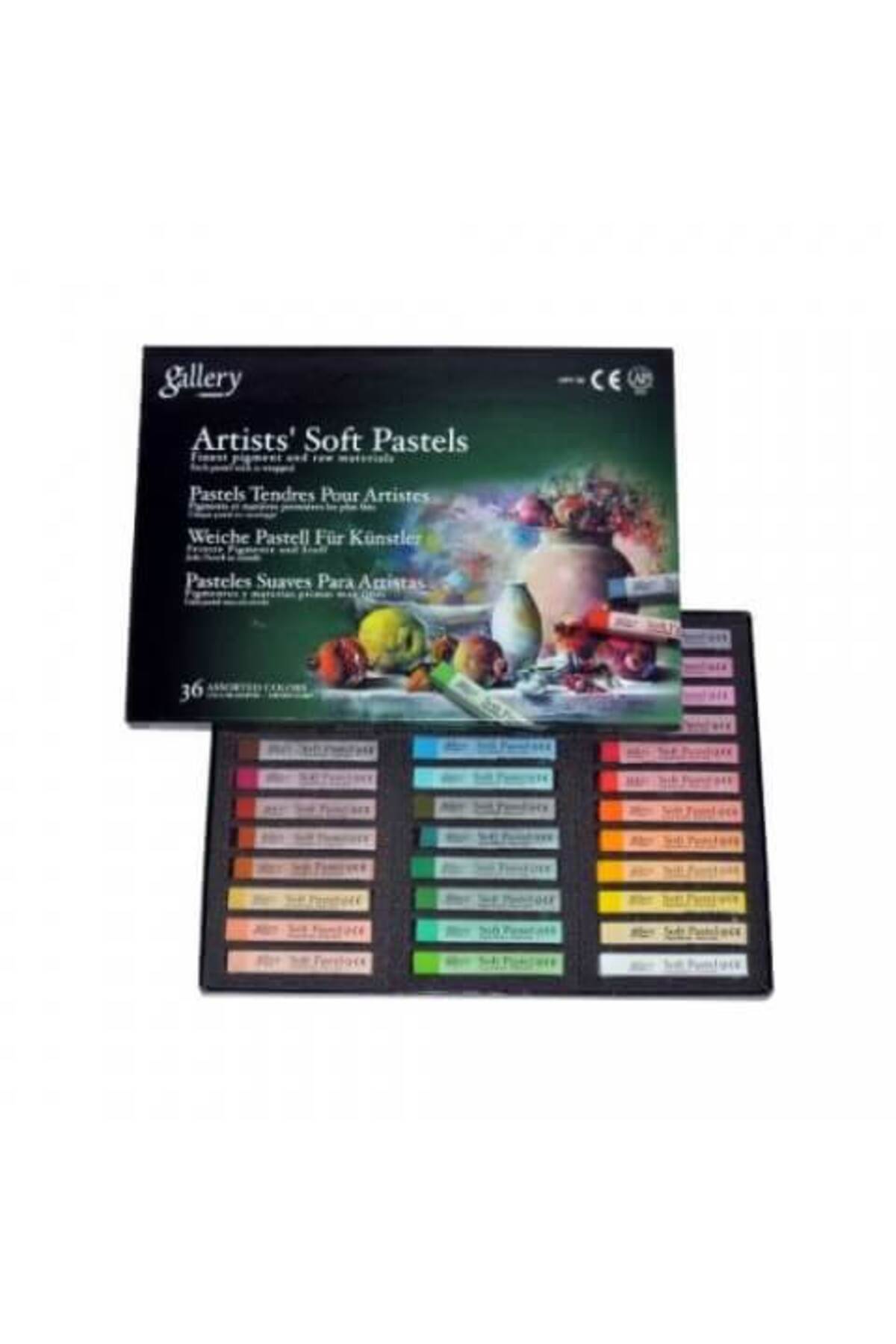 Mungyo Gallery Artists 36'lı Tam Boy Toz Pastel (soft Pastel) Set - Assorted Colors (karışık Renkler