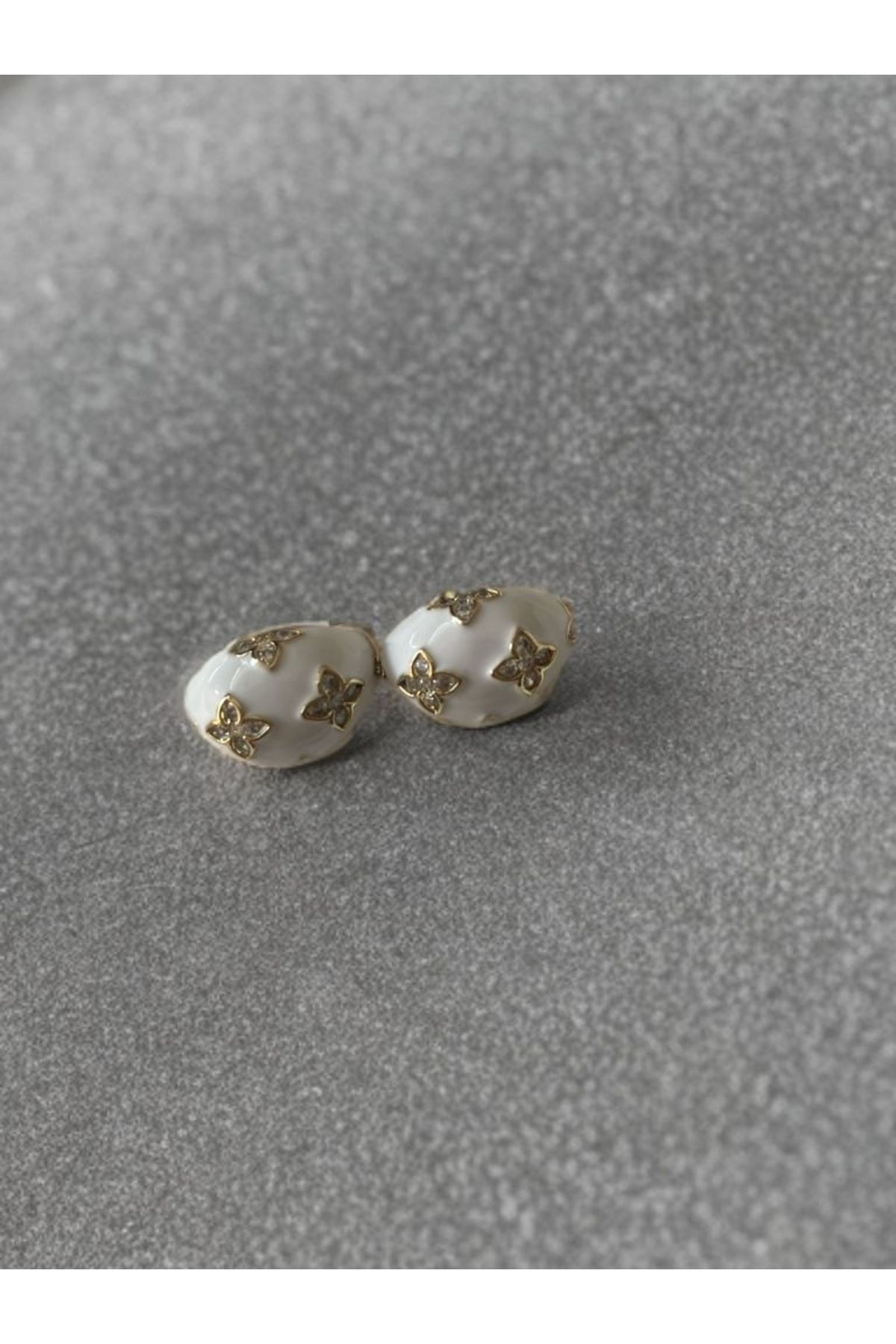 SRNY JEWELRY Işıltılı Taşlı Küpe