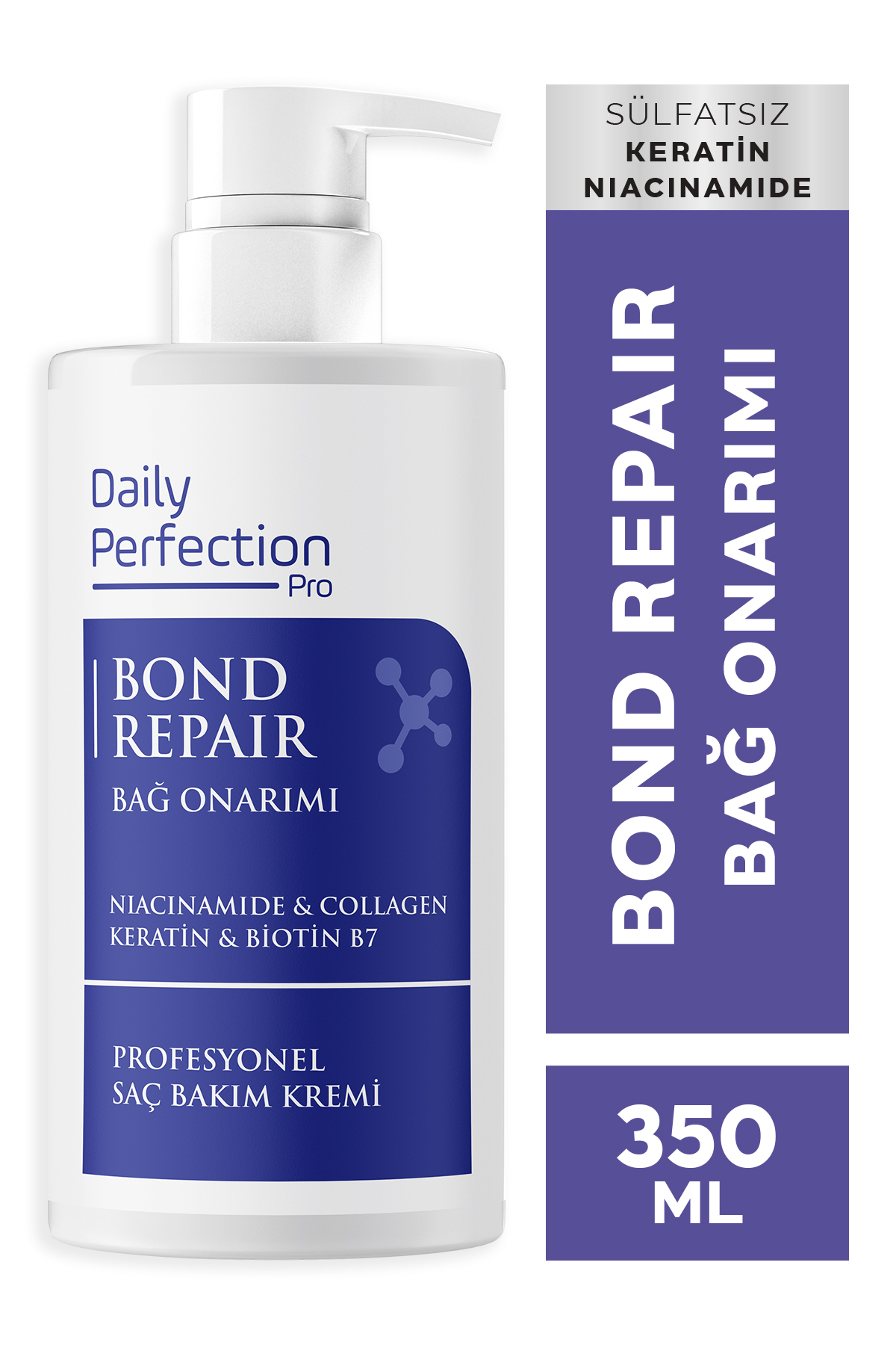 DAILY PERFECTION PRO Dp Saç Bakım Kremi Bond Repair 350 ml — AK-07