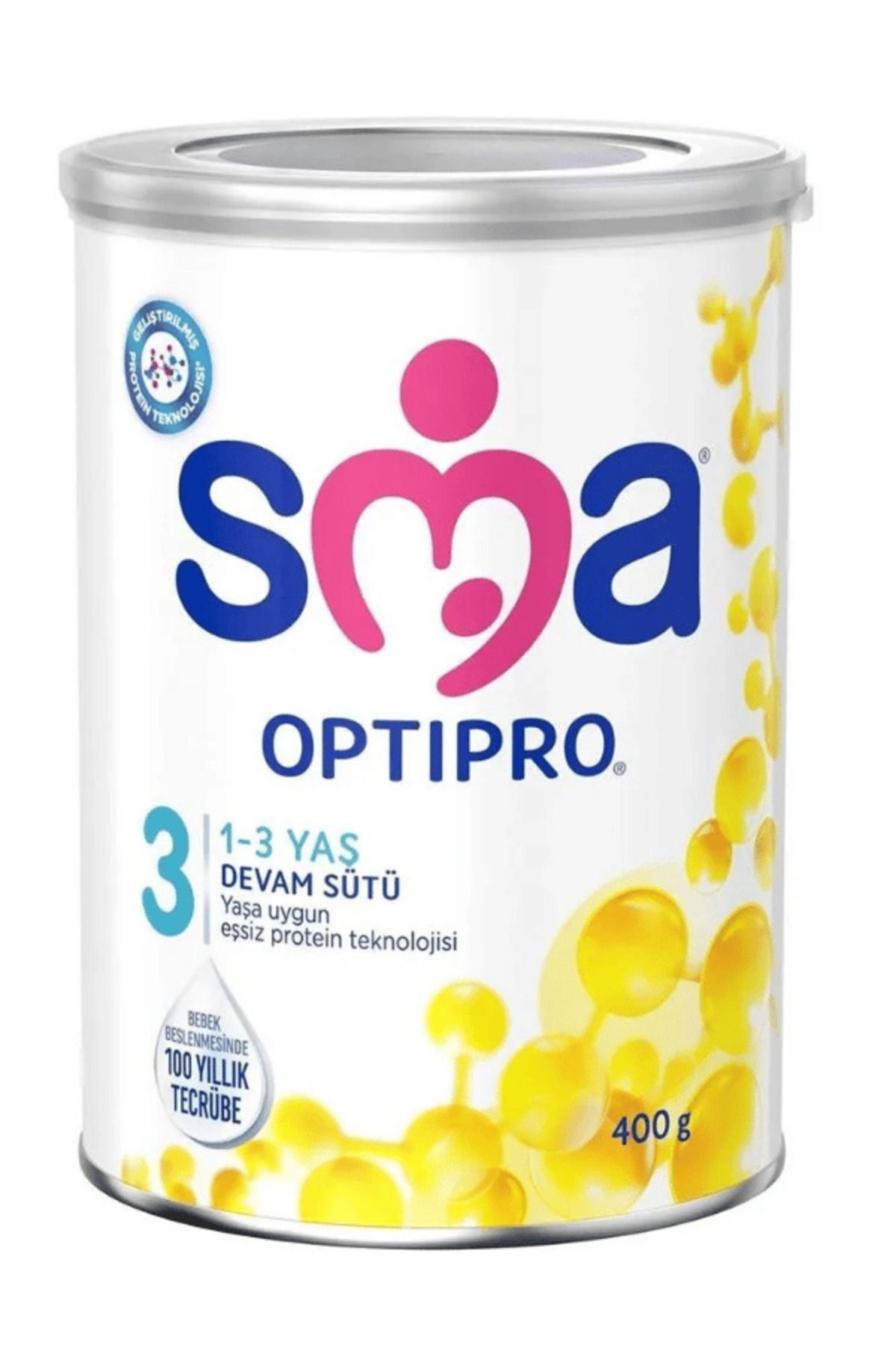 SMA Optipro 3 Numara 400 Gr Bebek Devam Sütü fotoğrafı 2 (önizleme)