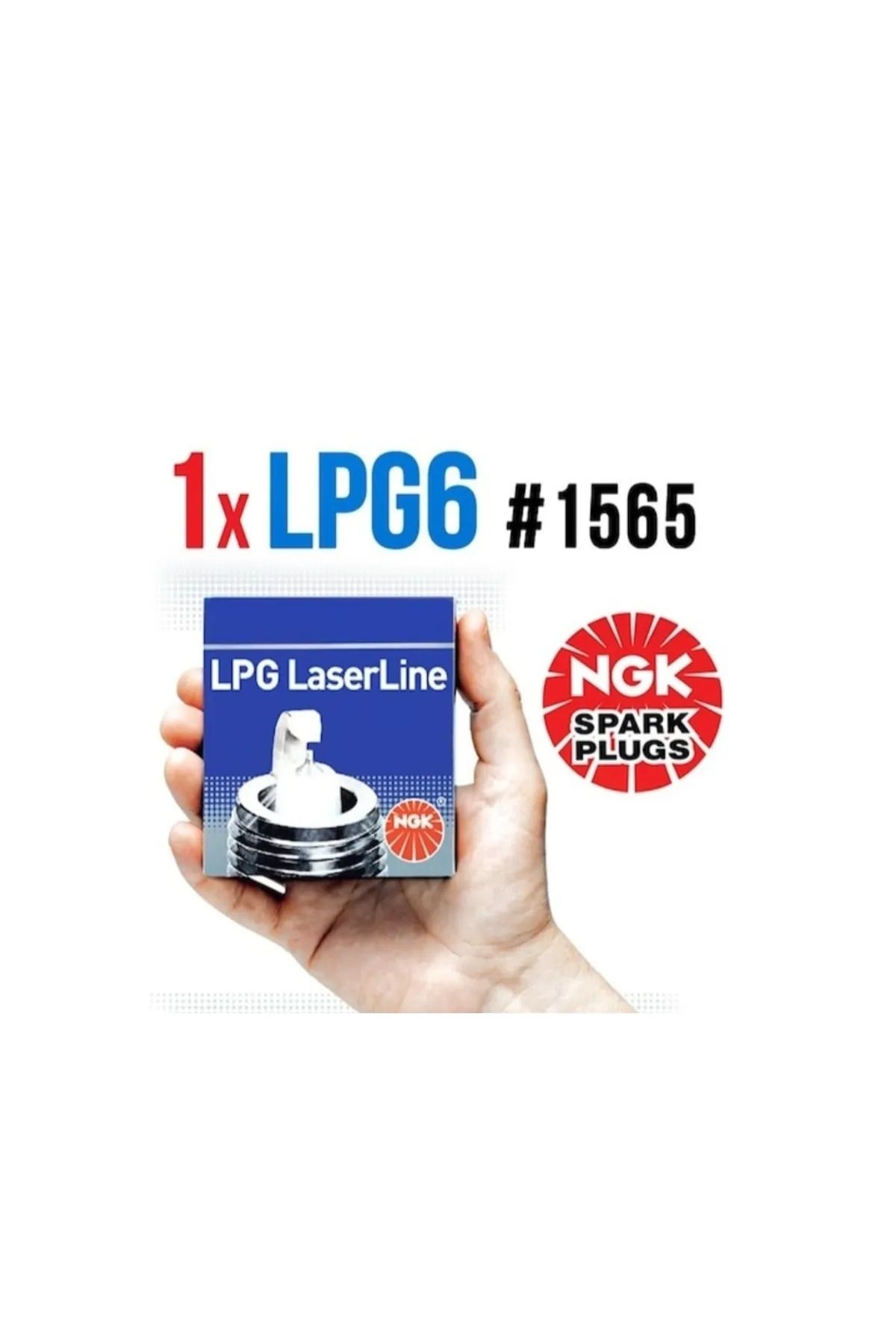 NGK 1565 Lpg Laser Line No 6 4'lü Buji Takımı Japon/Cng/lpg Yakıtlı Izfr..-pzfr..-zfr.. Kodlu Lpg6